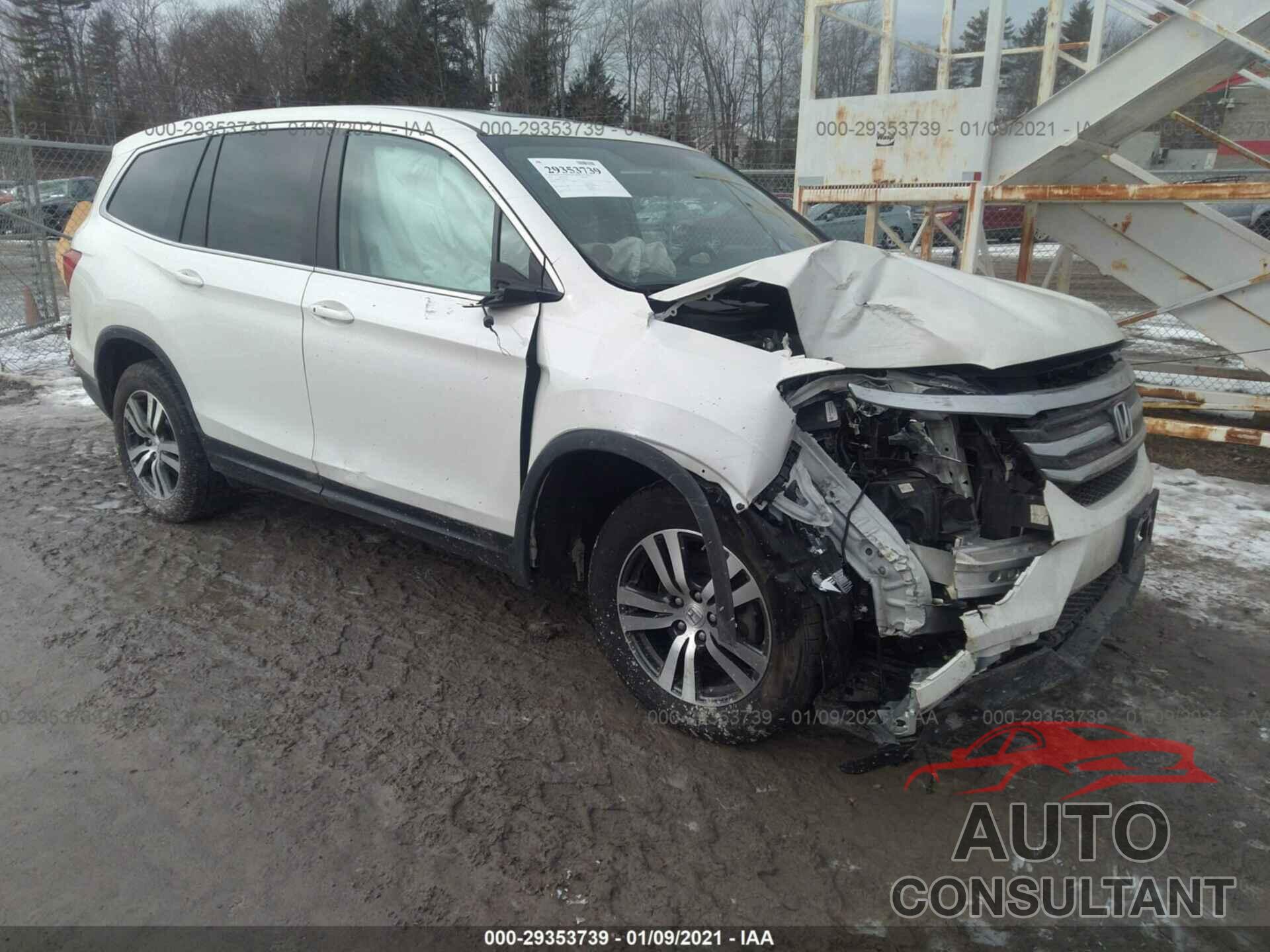 HONDA PILOT 2018 - 5FNYF6H53JB027619