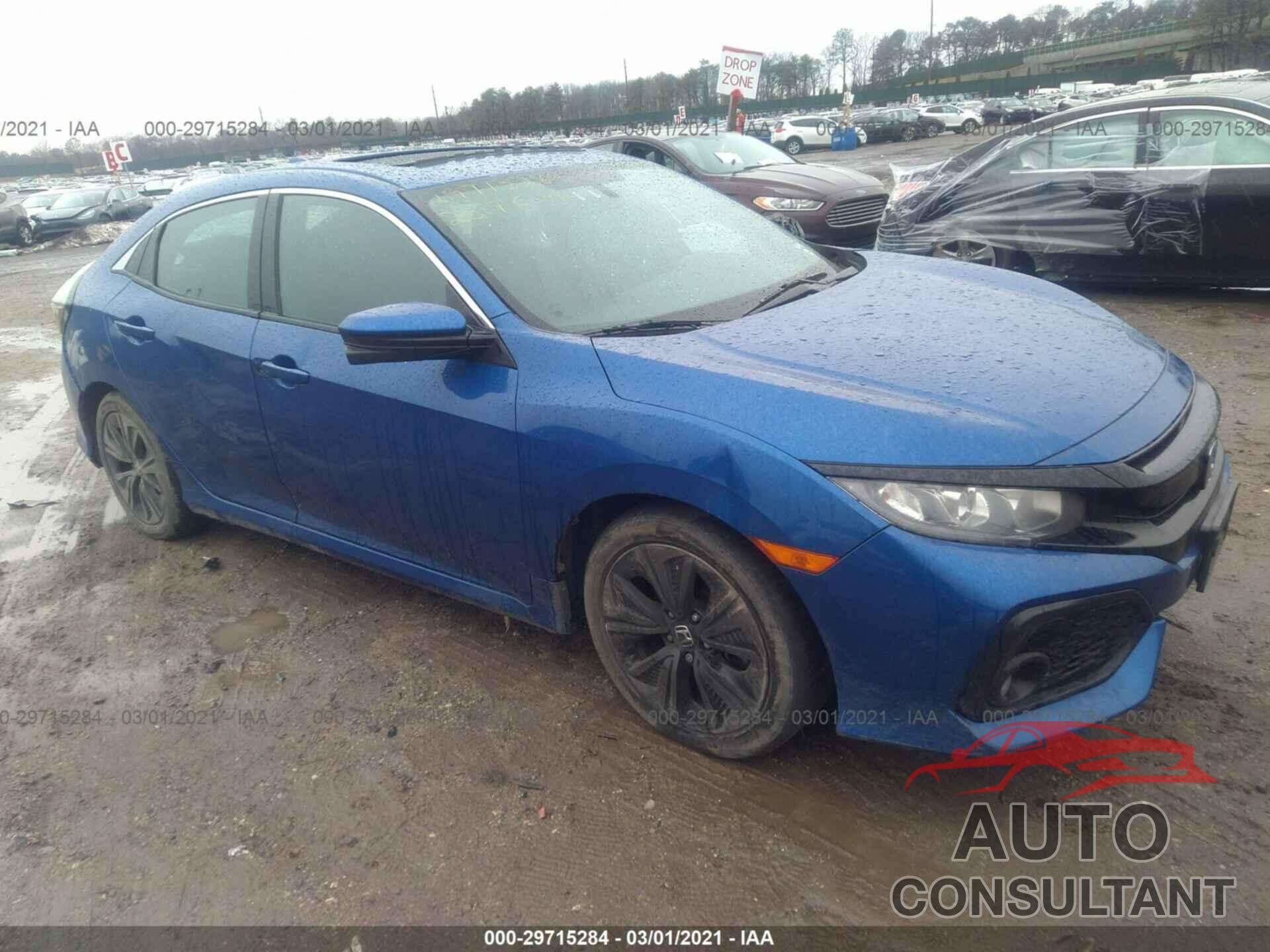 HONDA CIVIC HATCHBACK 2017 - SHHFK7H56HU409032
