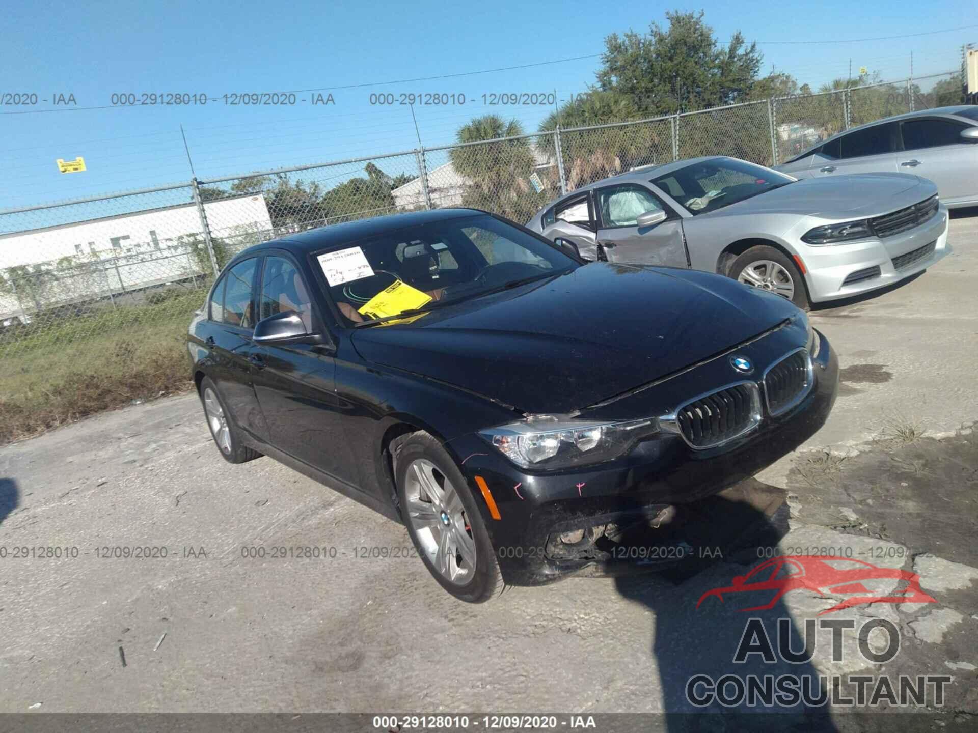 BMW 3 SERIES 2016 - WBA8E9G54GNT84711