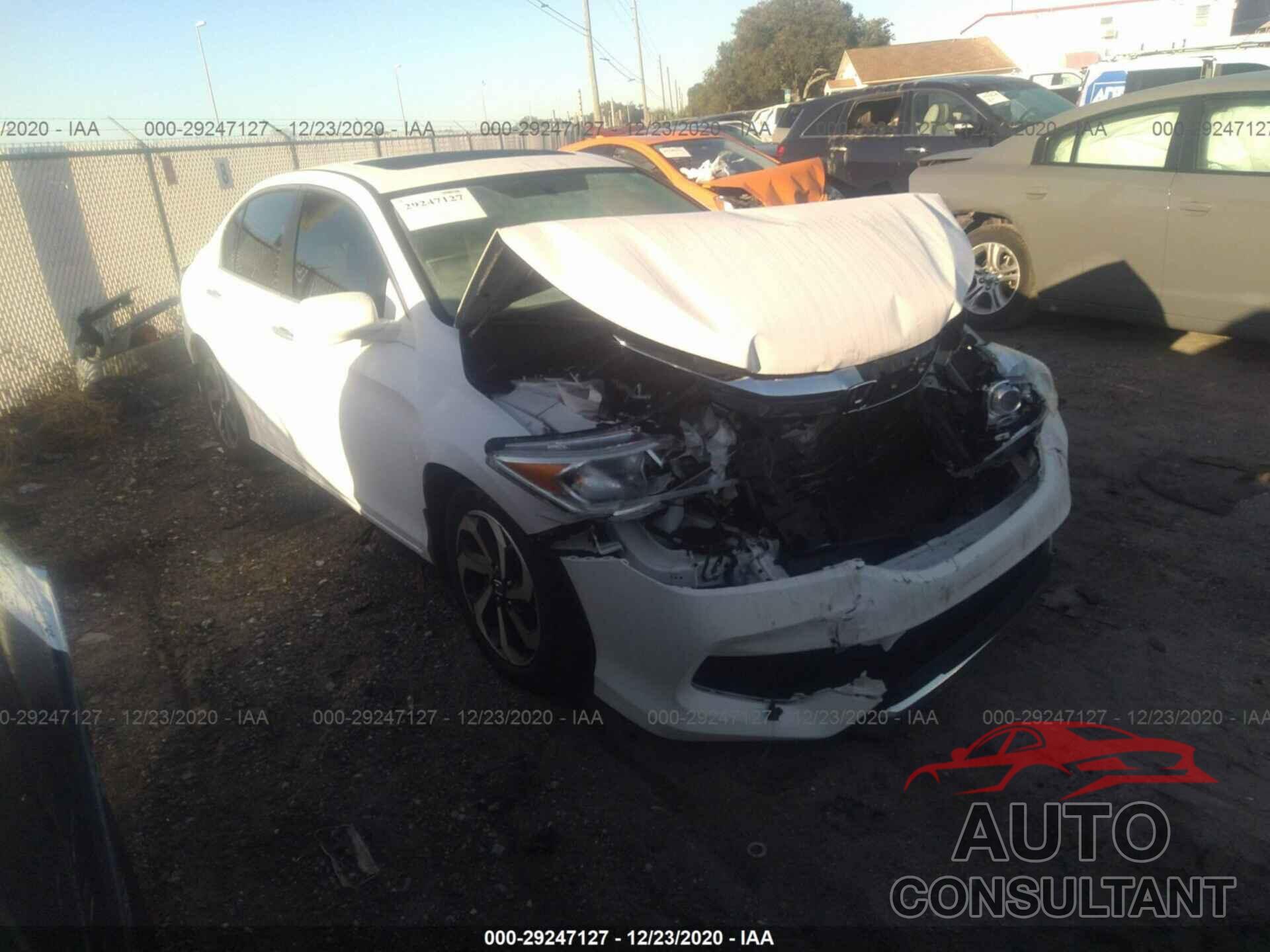 HONDA ACCORD SEDAN 2016 - 1HGCR2F75GA029972