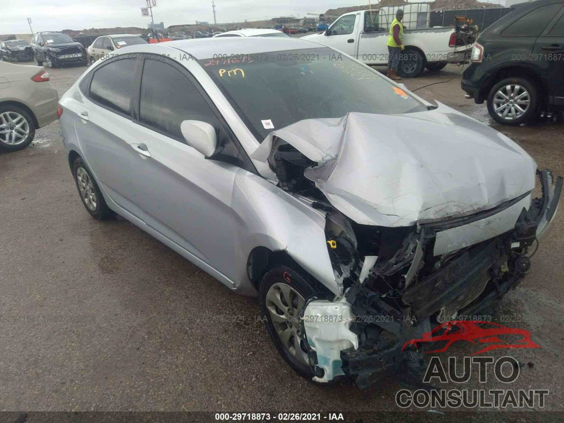 HYUNDAI ACCENT 2016 - KMHCT4AE2GU164693