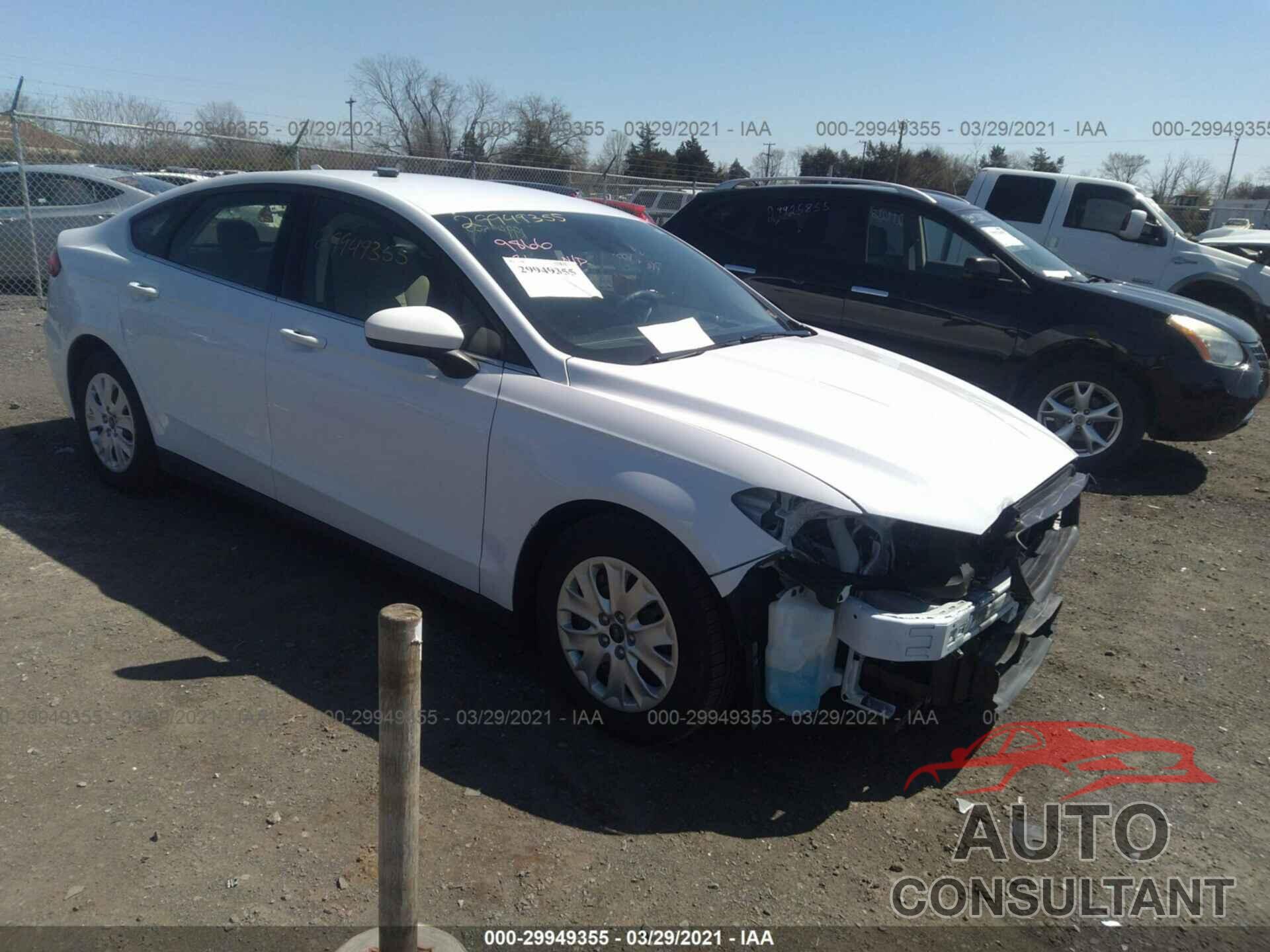 FORD FUSION 2020 - 3FA6P0G72LR229203