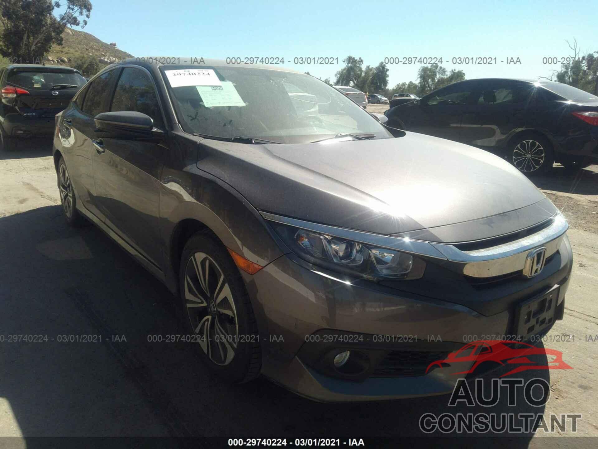 HONDA CIVIC SEDAN 2018 - JHMFC1F74JX000151