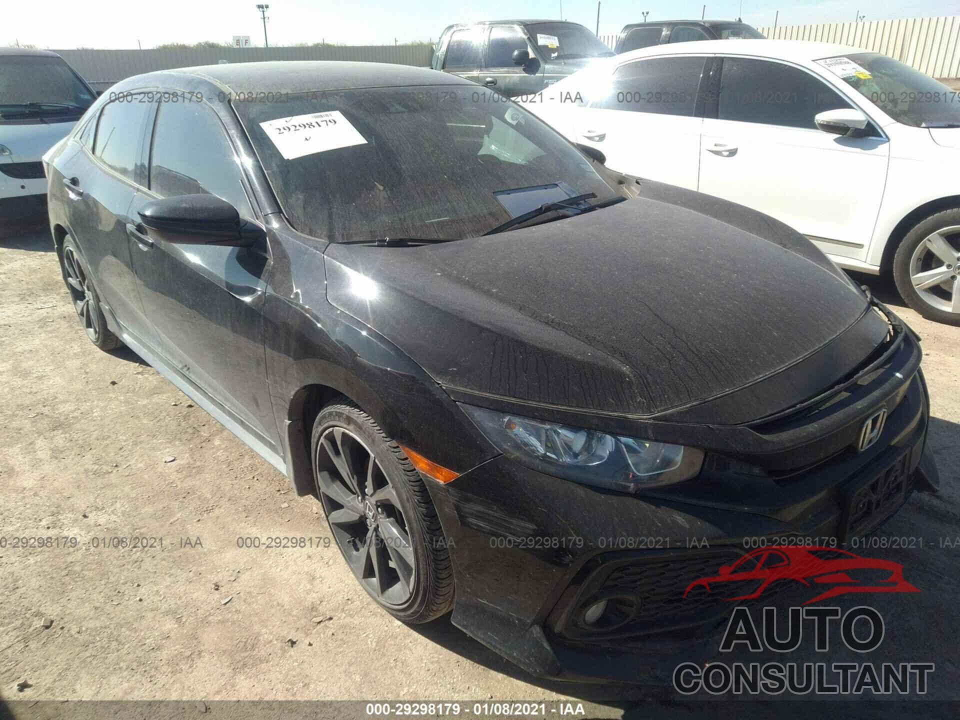 HONDA CIVIC HATCHBACK 2019 - SHHFK7G49KU226420