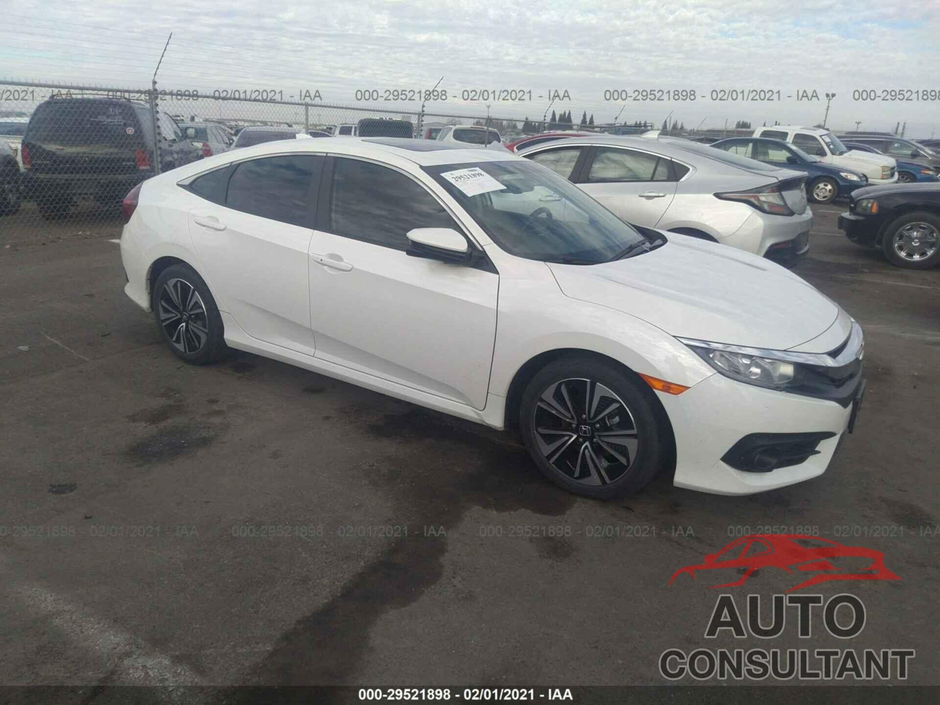 HONDA CIVIC SEDAN 2017 - 19XFC1F75HE033462