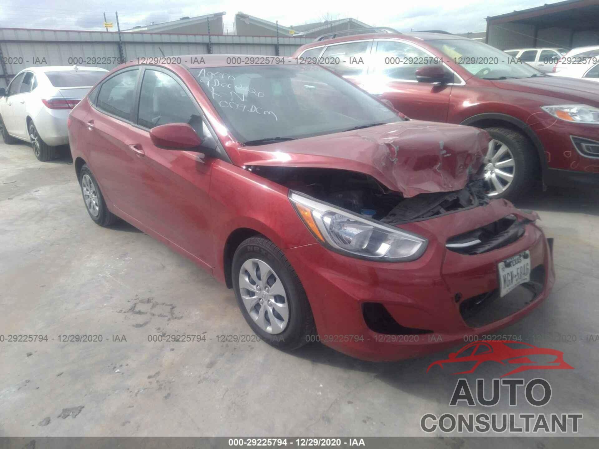 HYUNDAI ACCENT 2017 - KMHCT4AE7HU377818