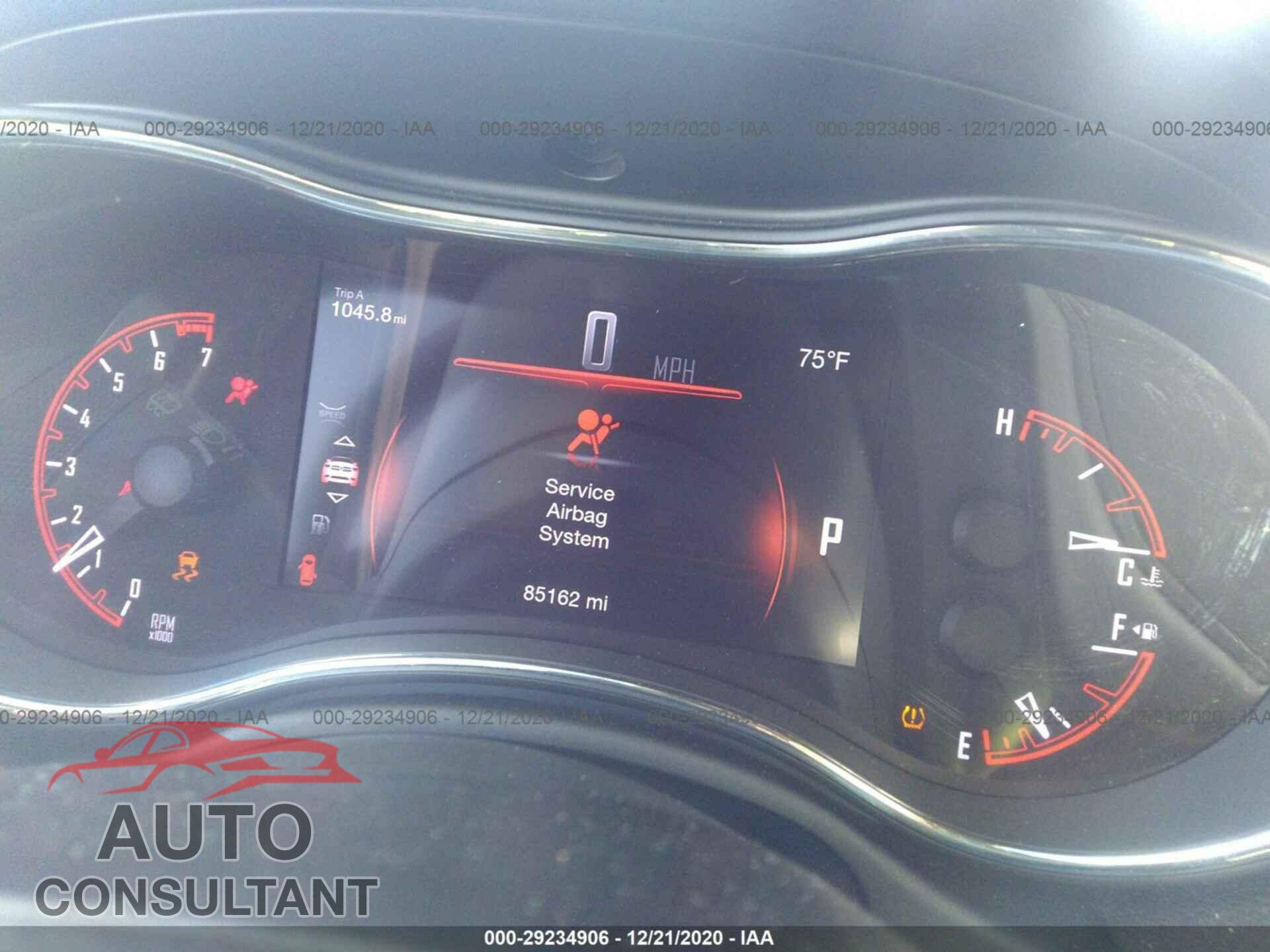 DODGE DURANGO 2017 - 1C4RDHAG1HC623014