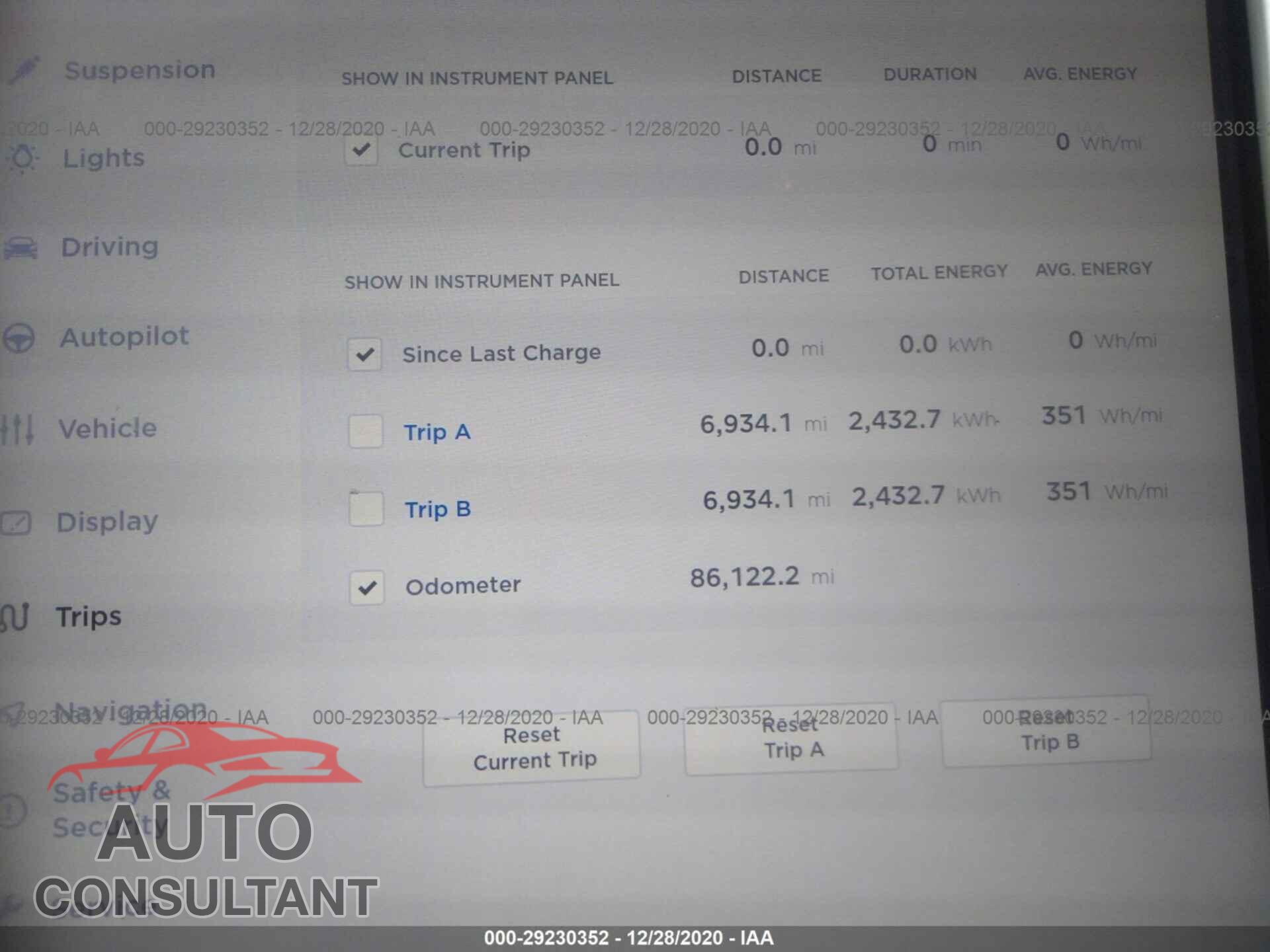 TESLA MODEL S 2016 - 5YJSA1E21GF148563