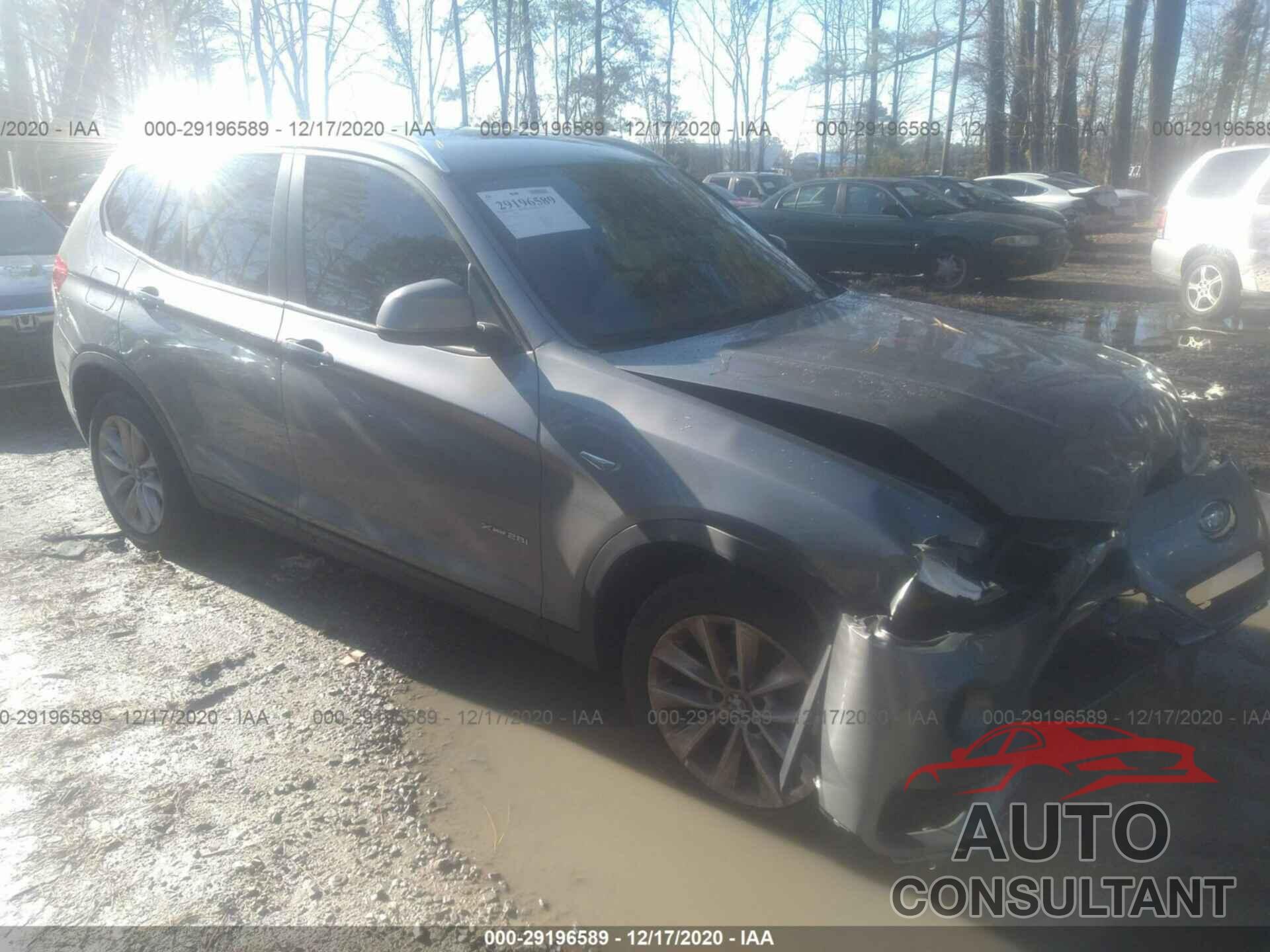 BMW X3 2017 - 5UXWX9C37H0T18501