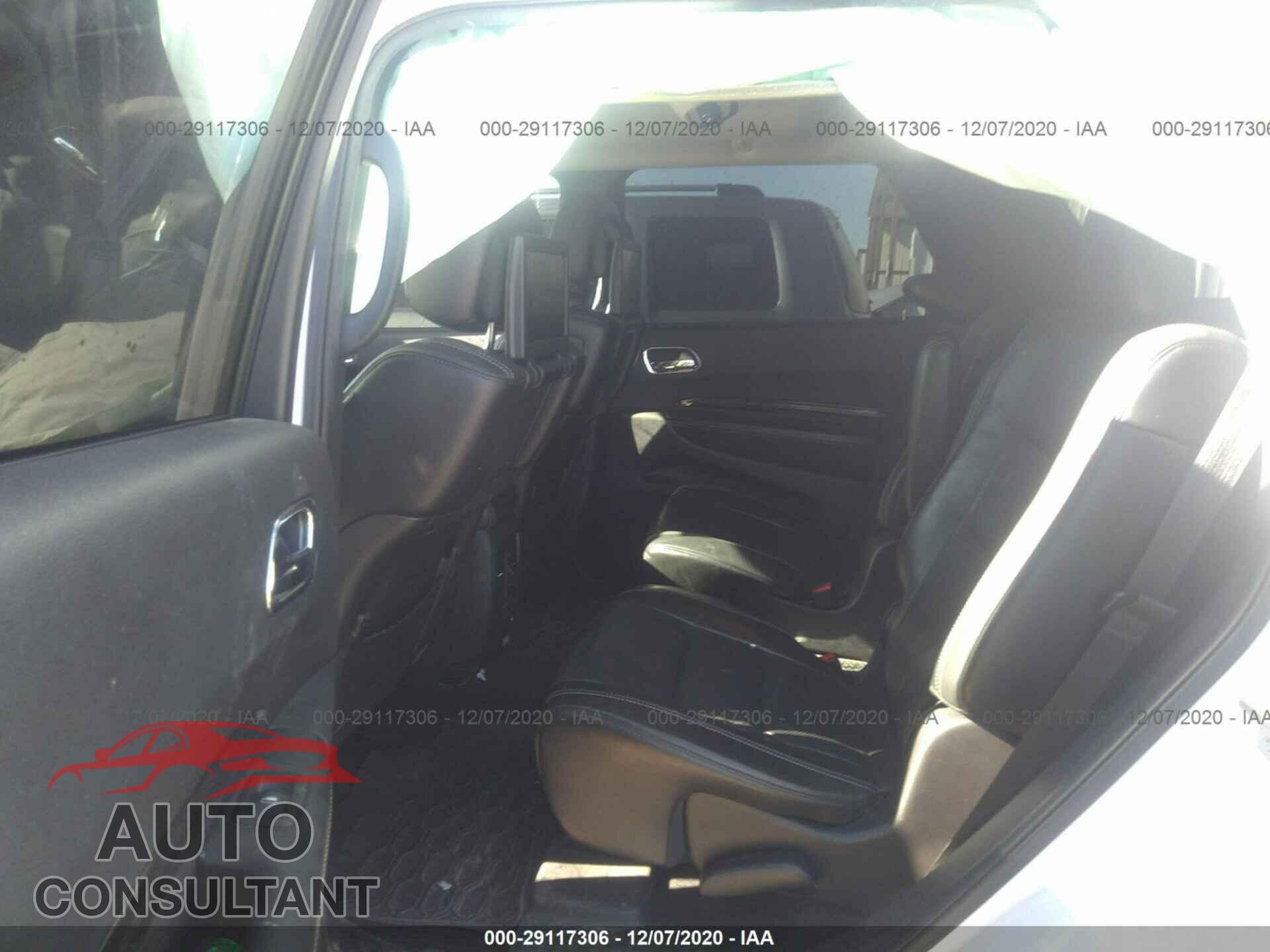 DODGE DURANGO 2017 - 1C4RDHEGXHC664722