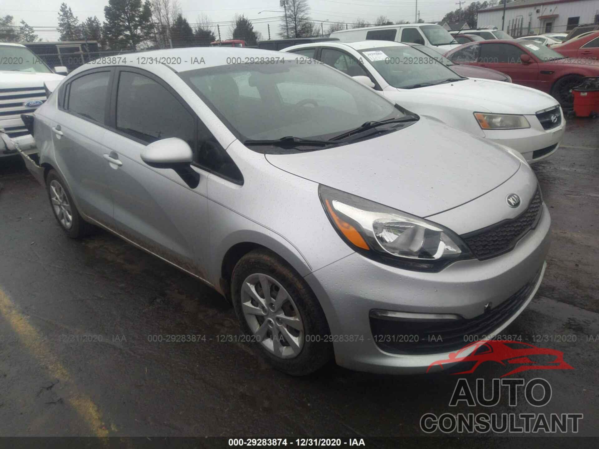 KIA RIO 2016 - KNADM4A35G6574328