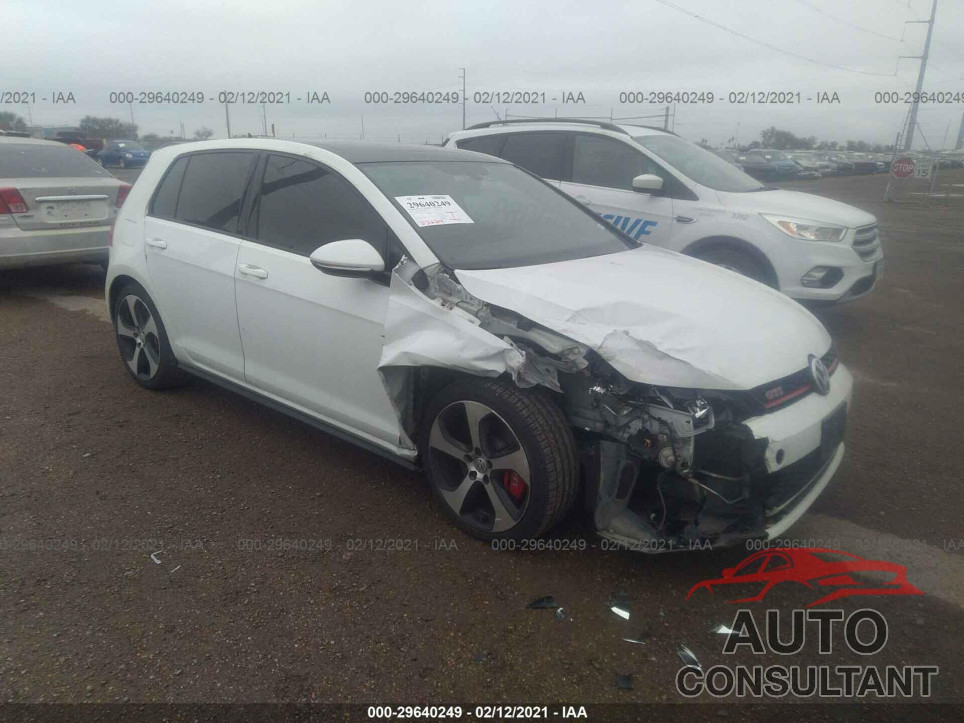 VOLKSWAGEN GOLF GTI 2017 - 3VW447AU1HM069141