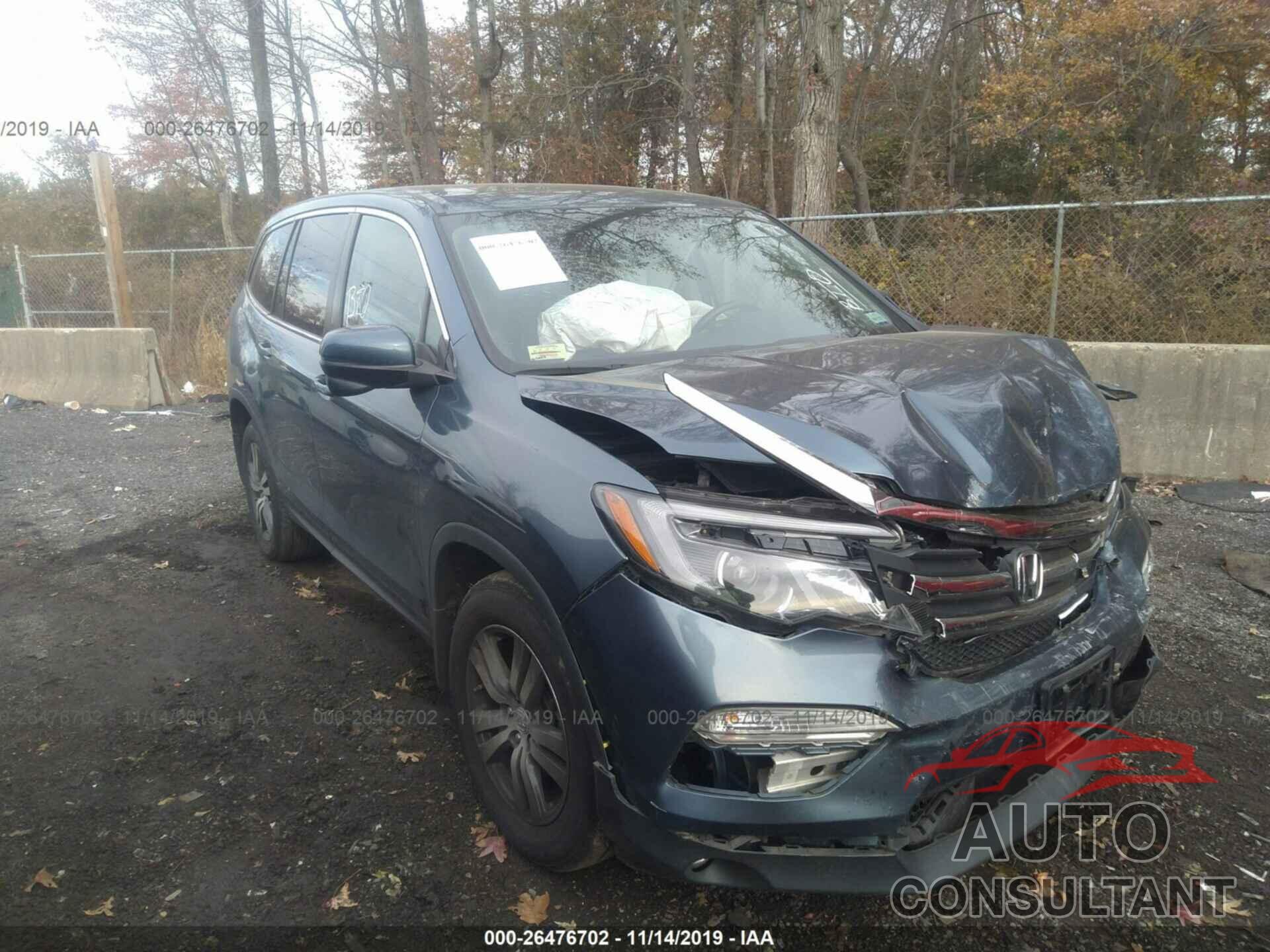 HONDA PILOT 2016 - 5FNYF6H58GB025096