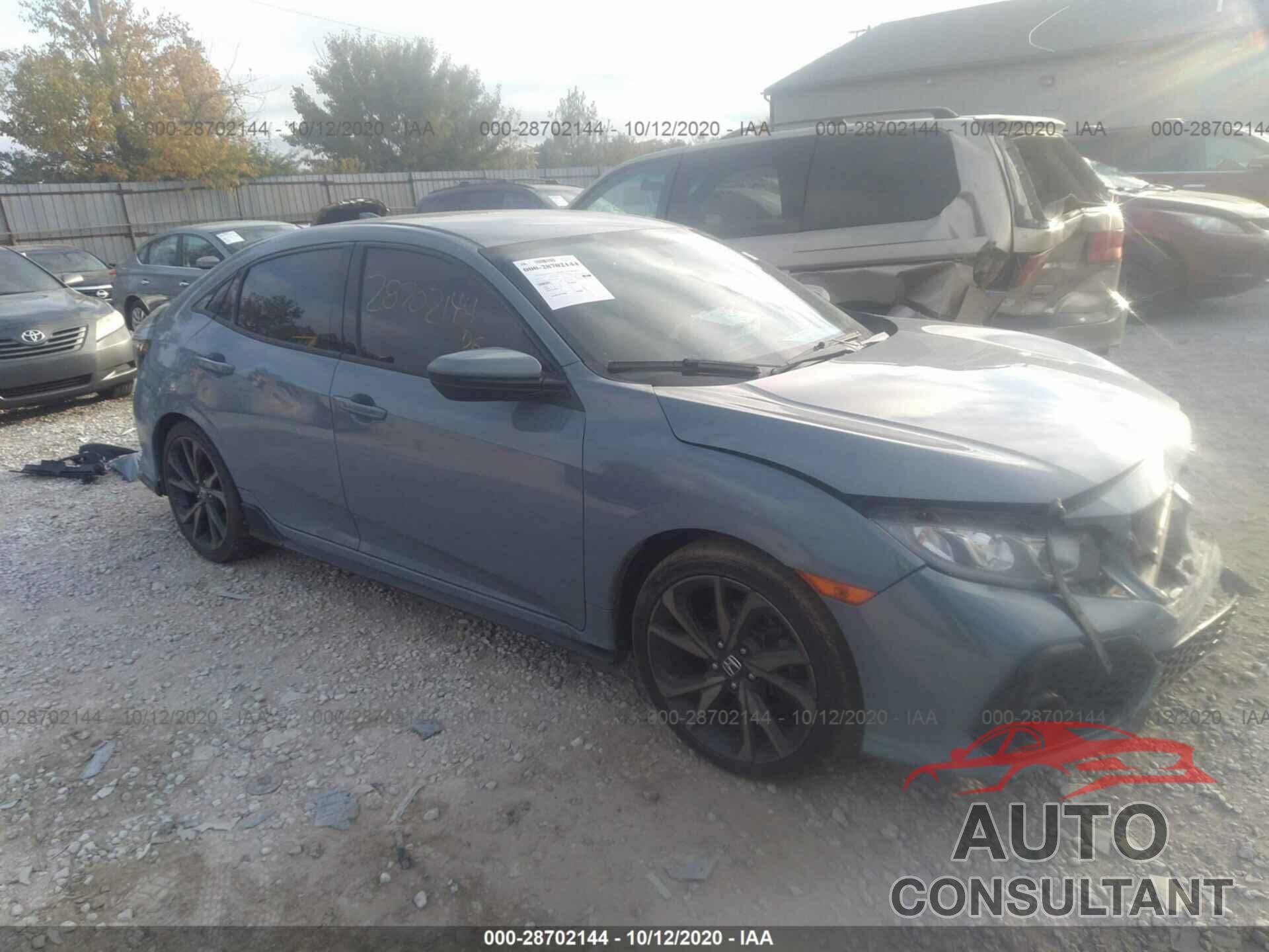 HONDA CIVIC HATCHBACK 2017 - SHHFK7H42HU210602