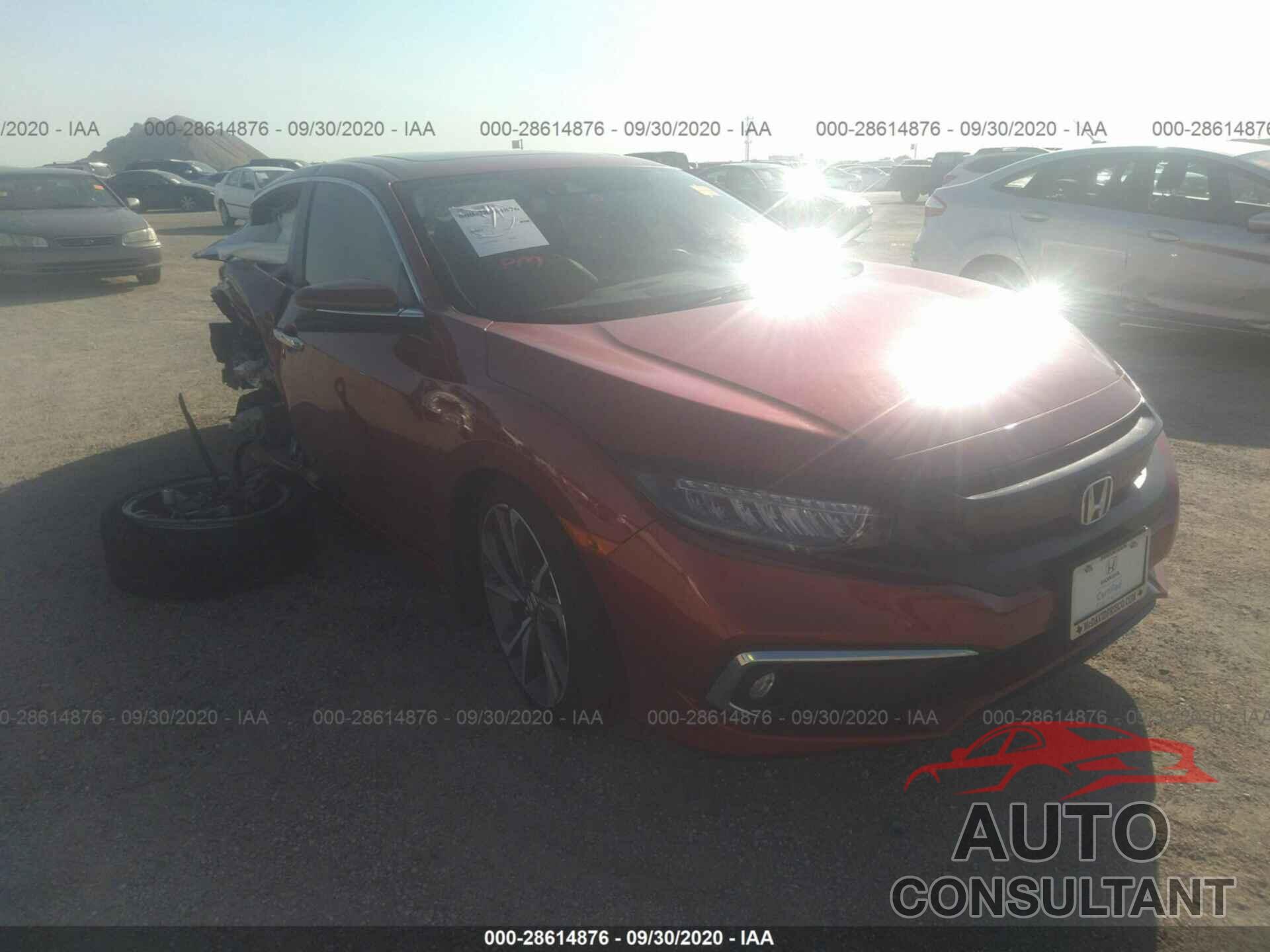 HONDA CIVIC SEDAN 2019 - JHMFC1F91KX002197