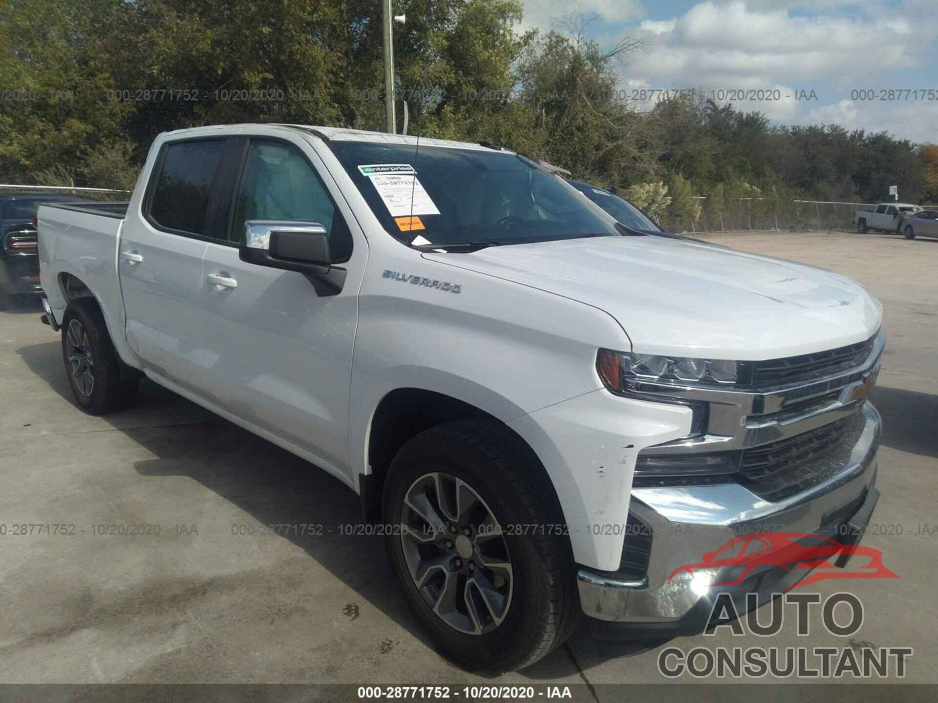 CHEVROLET SILVERADO 1500 2020 - 1GCPWCED1LZ144411