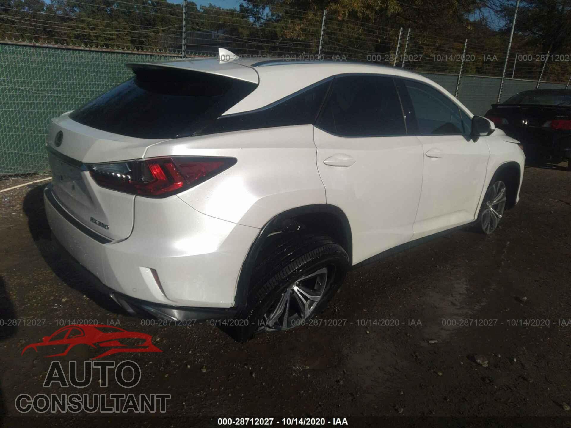 LEXUS RX 2017 - 2T2BZMCA7HC054841