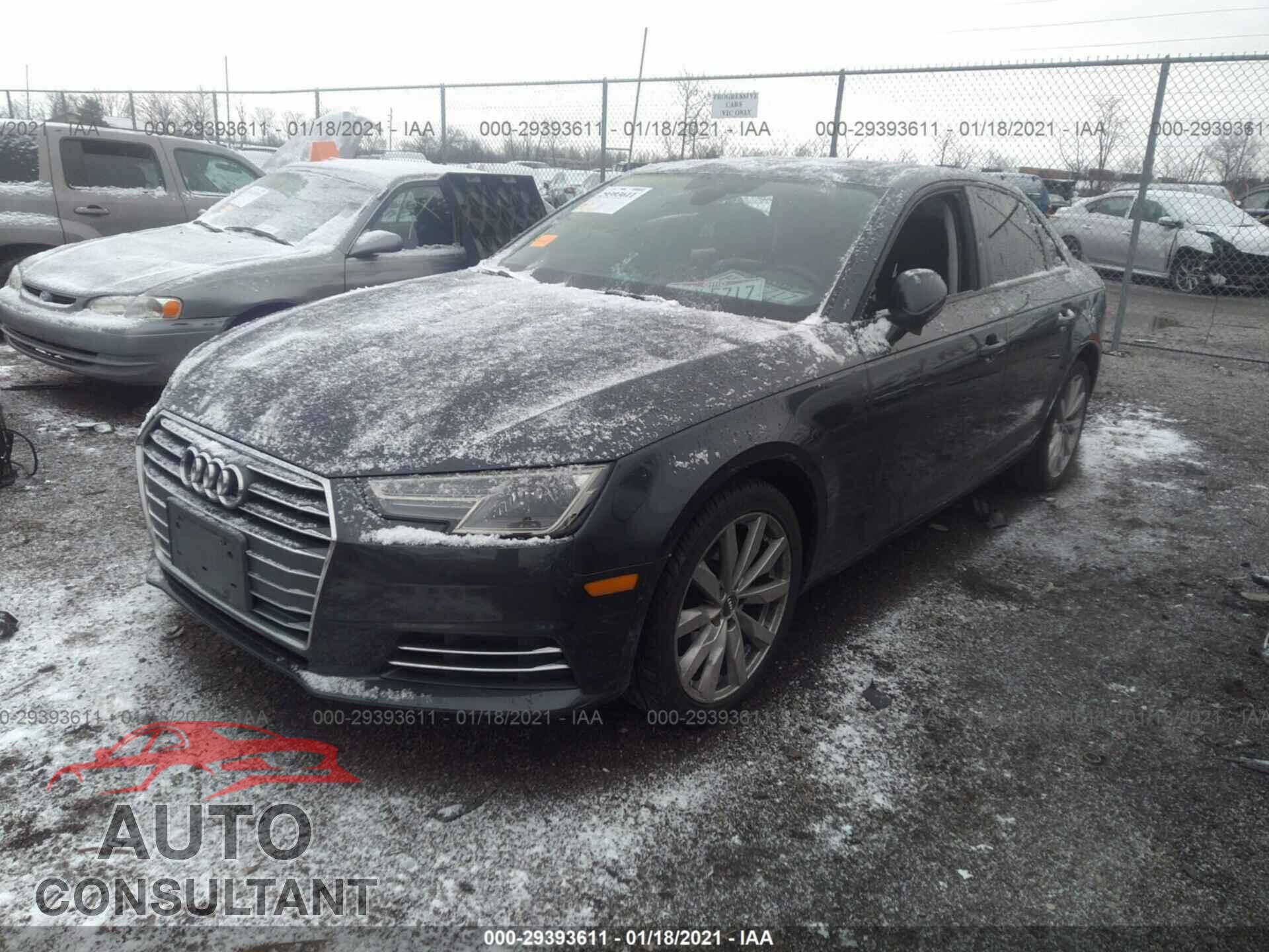 AUDI A4 2017 - WAUGMAF47HN032006