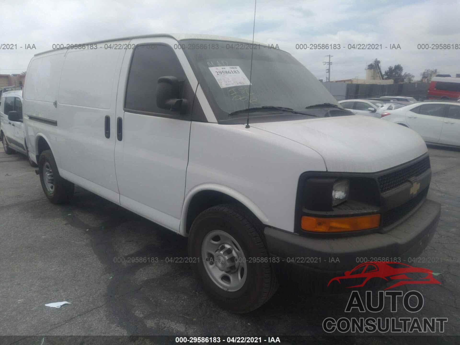 CHEVROLET EXPRESS CARGO VAN 2016 - 1GCWGAFF6G1296878