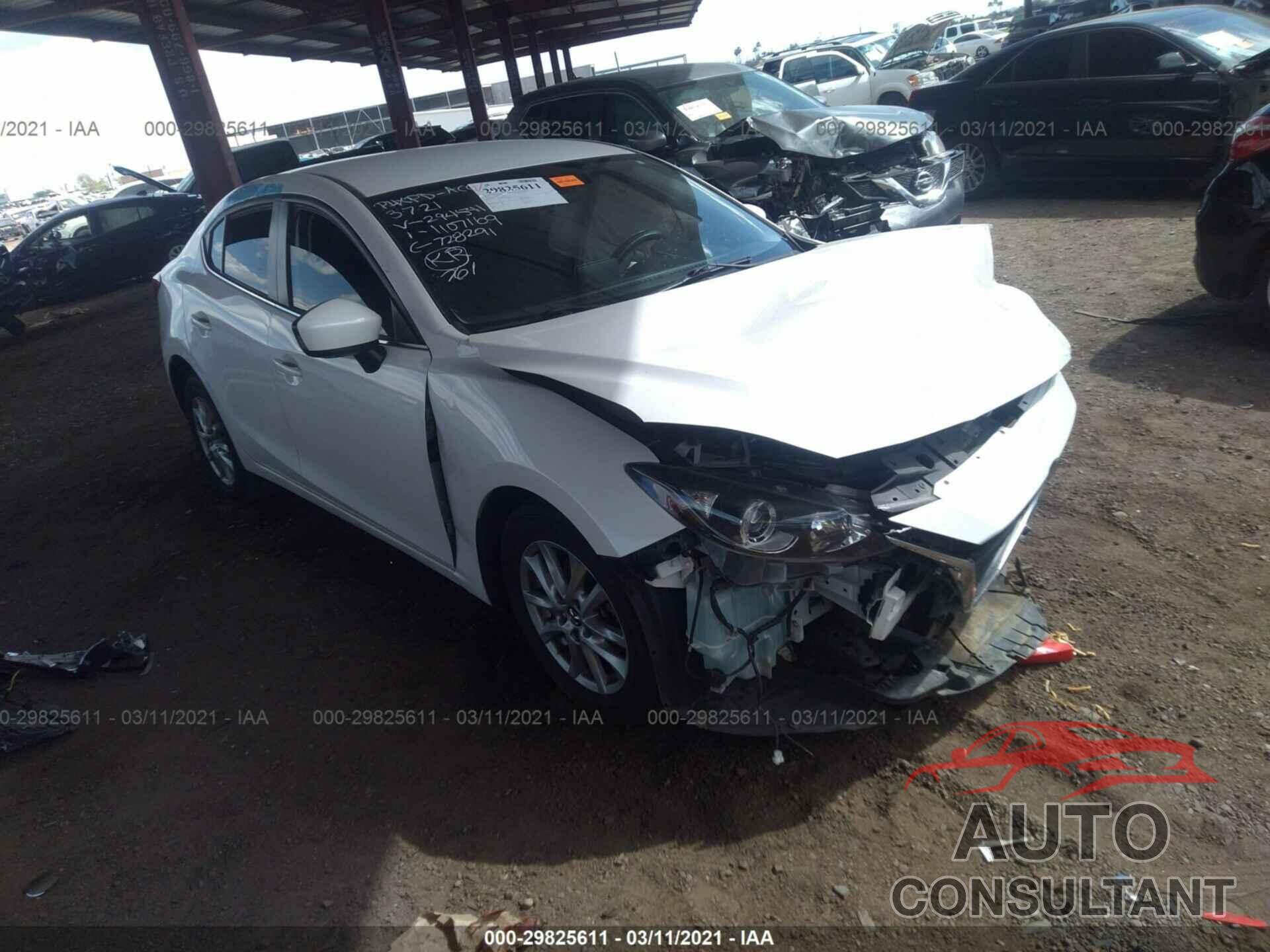 MAZDA MAZDA3 2016 - JM1BM1U71G1294541