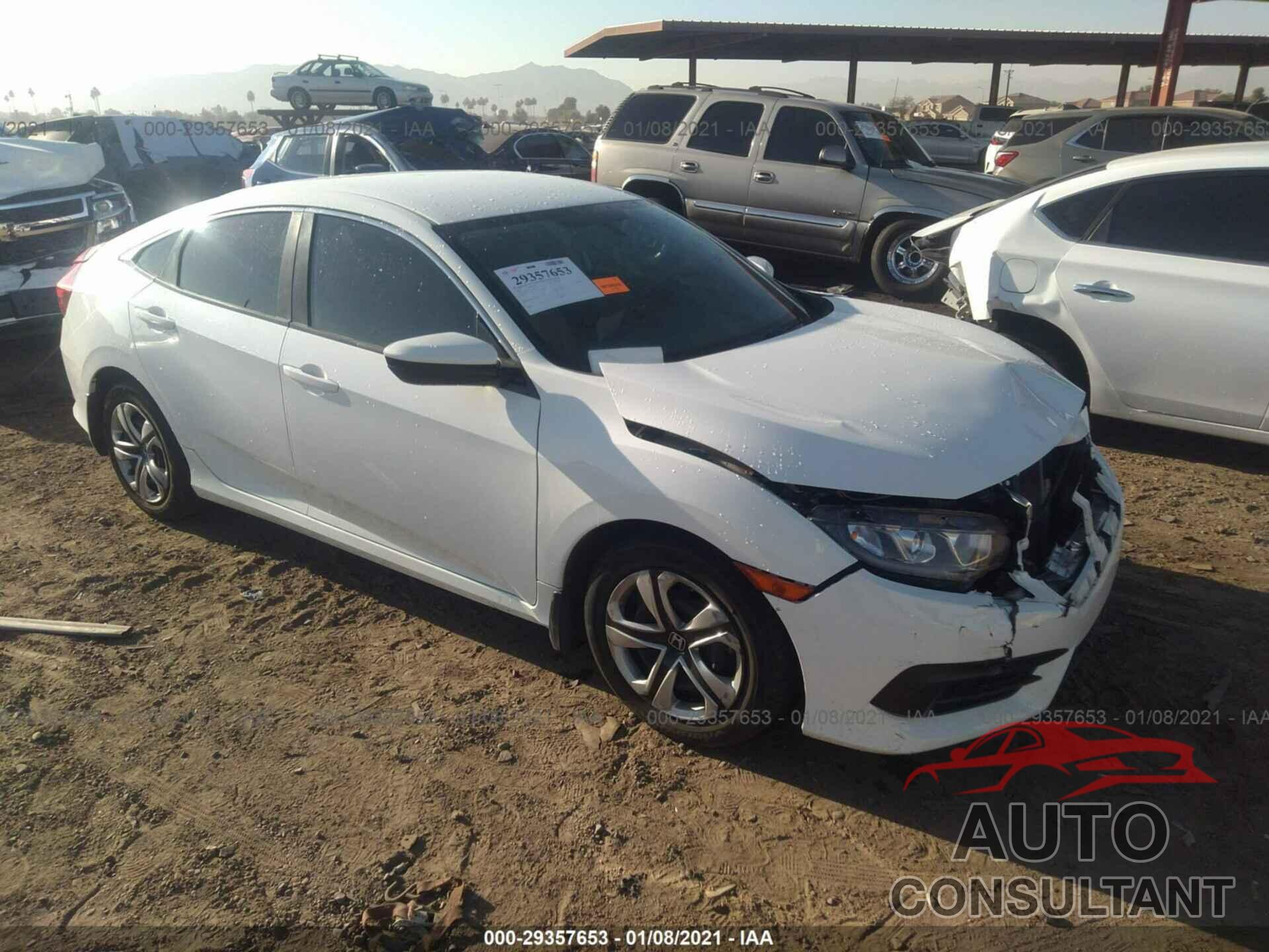 HONDA CIVIC SEDAN 2018 - 19XFC2E51JE019344