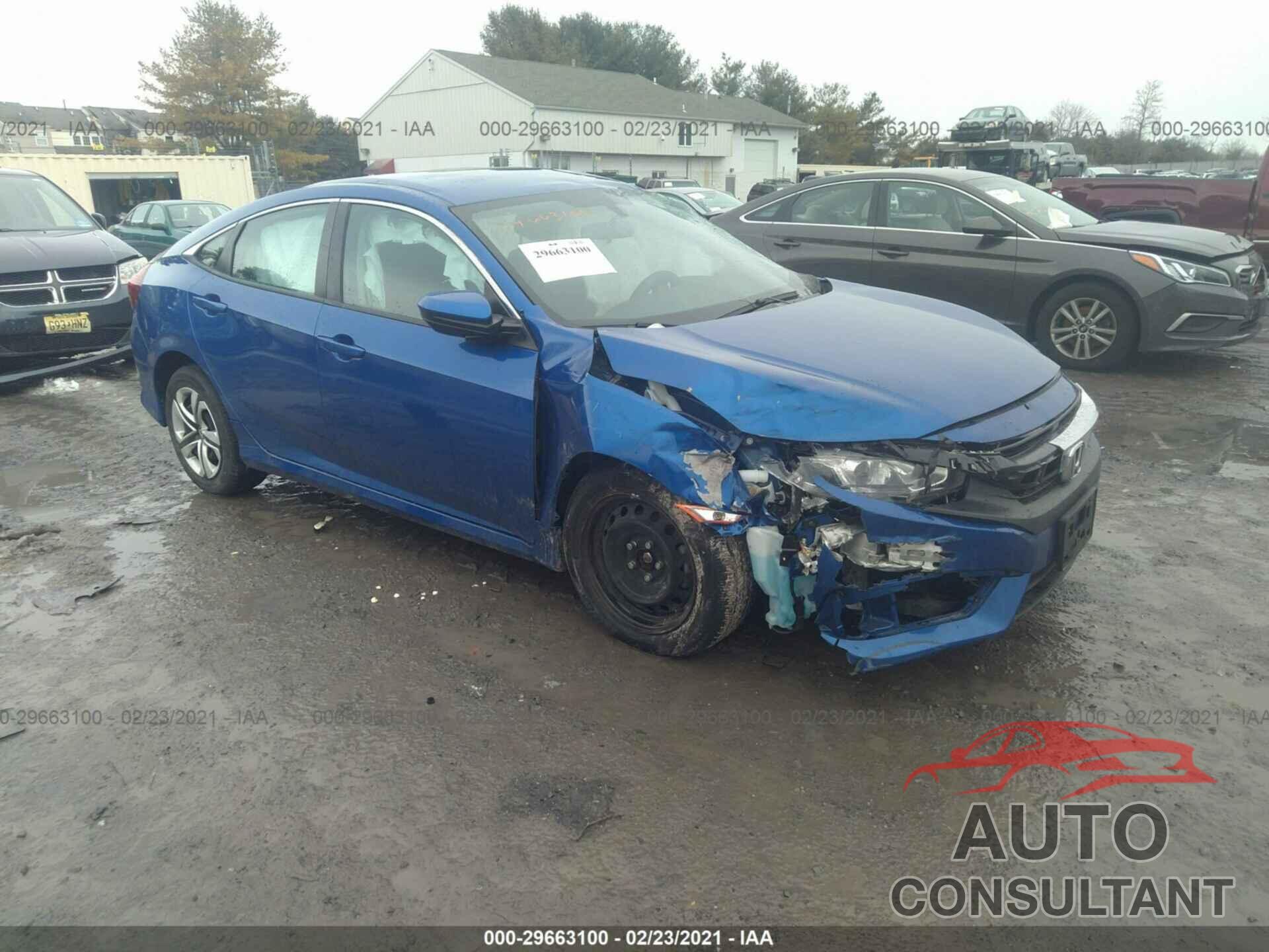 HONDA CIVIC SEDAN 2018 - 2HGFC2F58JH551677