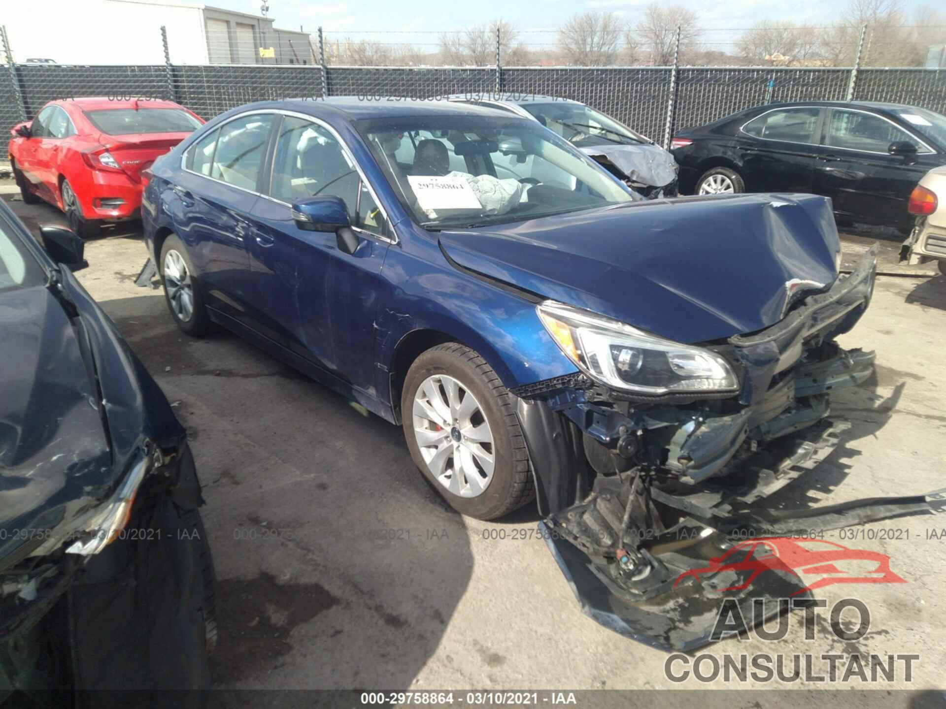 SUBARU LEGACY 2016 - 4S3BNAF62G3056543