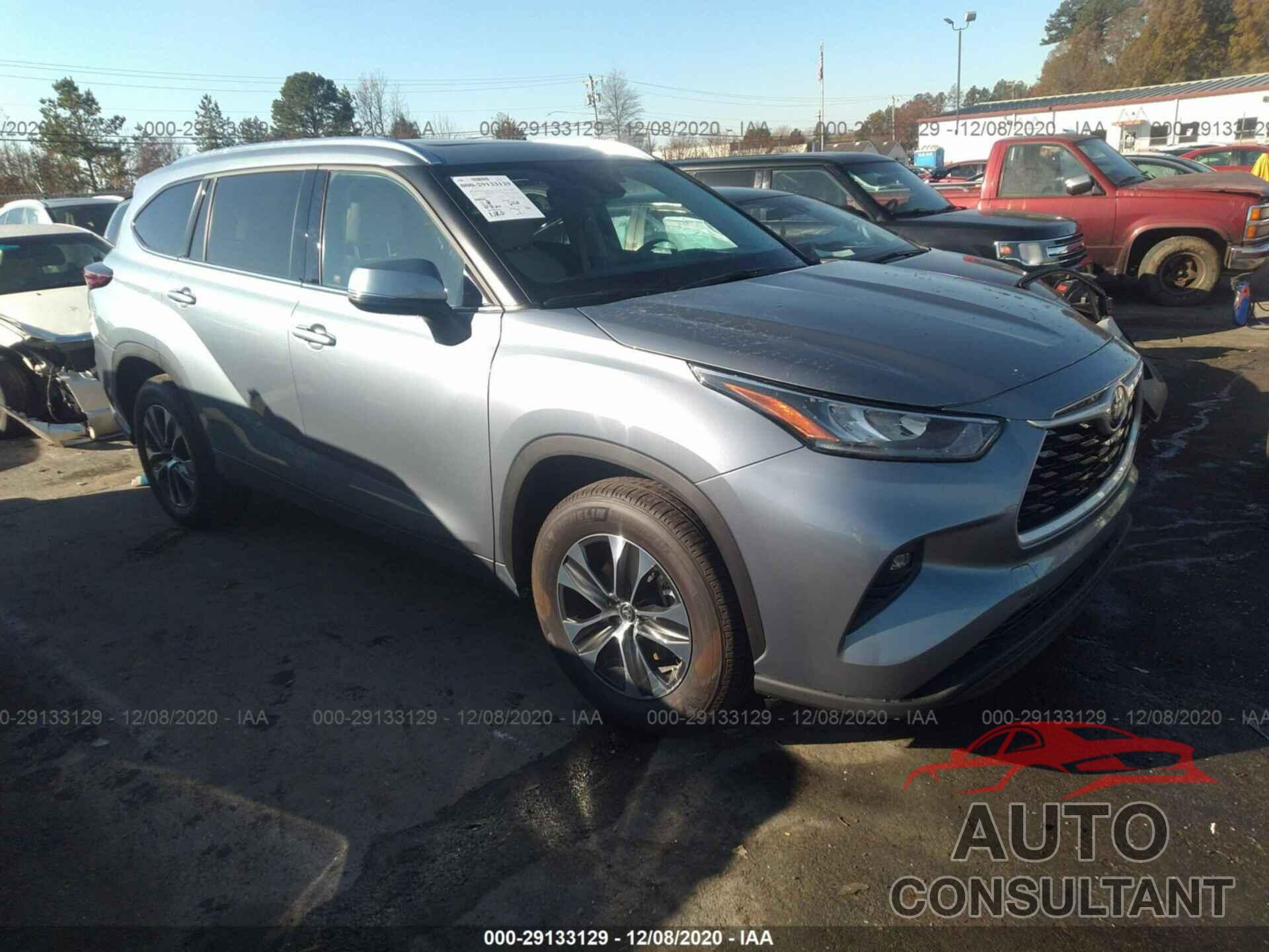 TOYOTA HIGHLANDER 2020 - 5TDGZRAH8LS013836