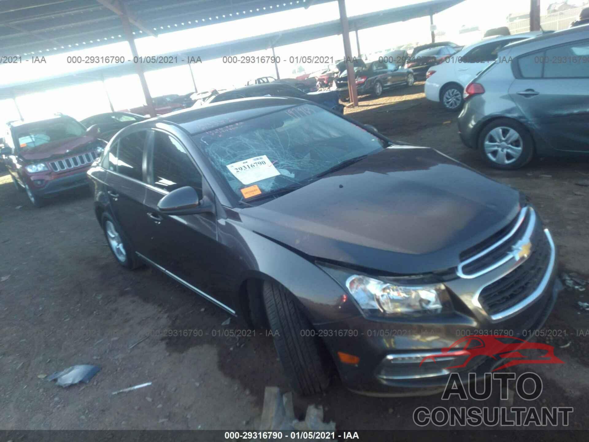 CHEVROLET CRUZE LIMITED 2016 - 1G1PE5SB8G7194900