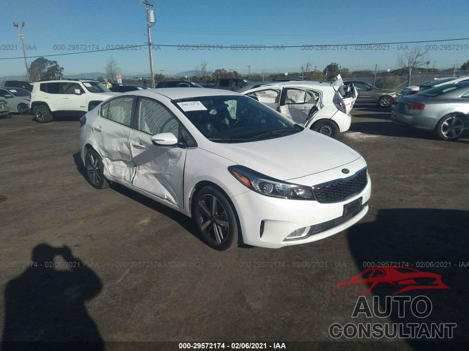 KIA FORTE 2018 - 3KPFL4A85JE257287