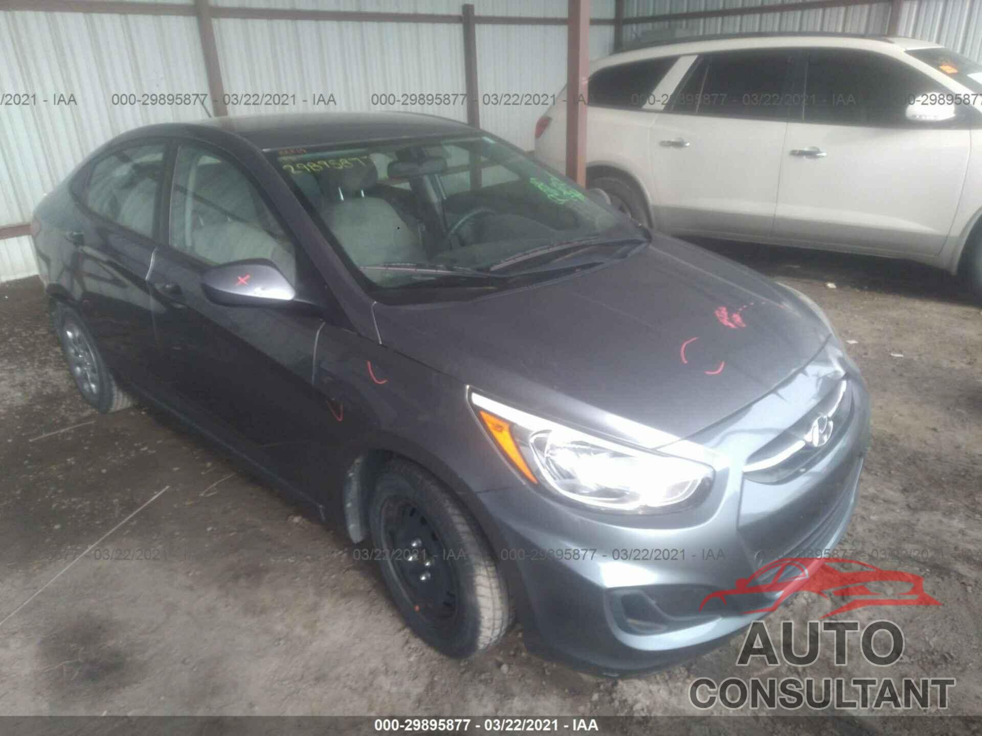HYUNDAI ACCENT 2017 - KMHCT4AE4HU193971