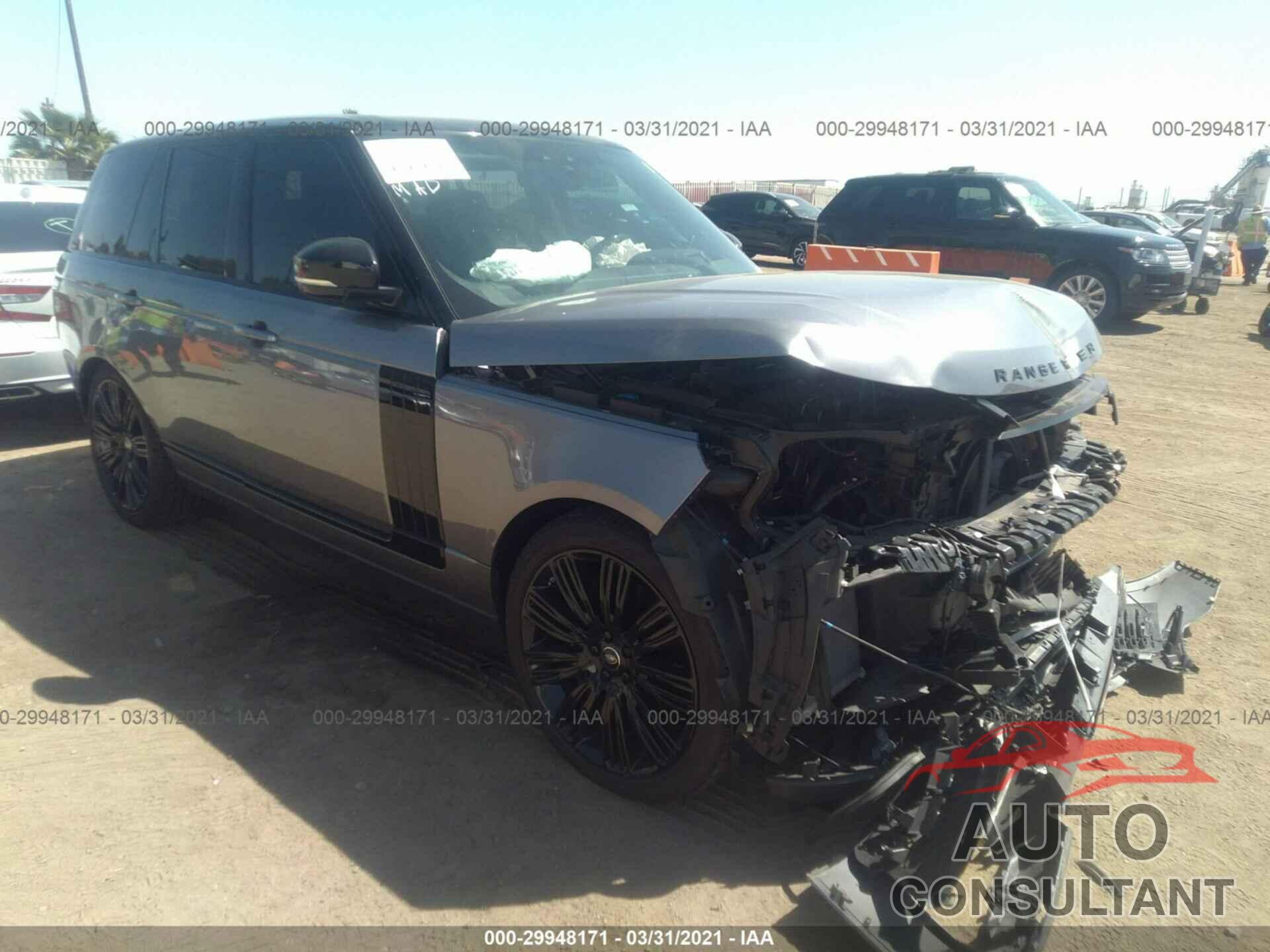 LAND ROVER RANGE ROVER 2020 - SALGS2SE2LA570215