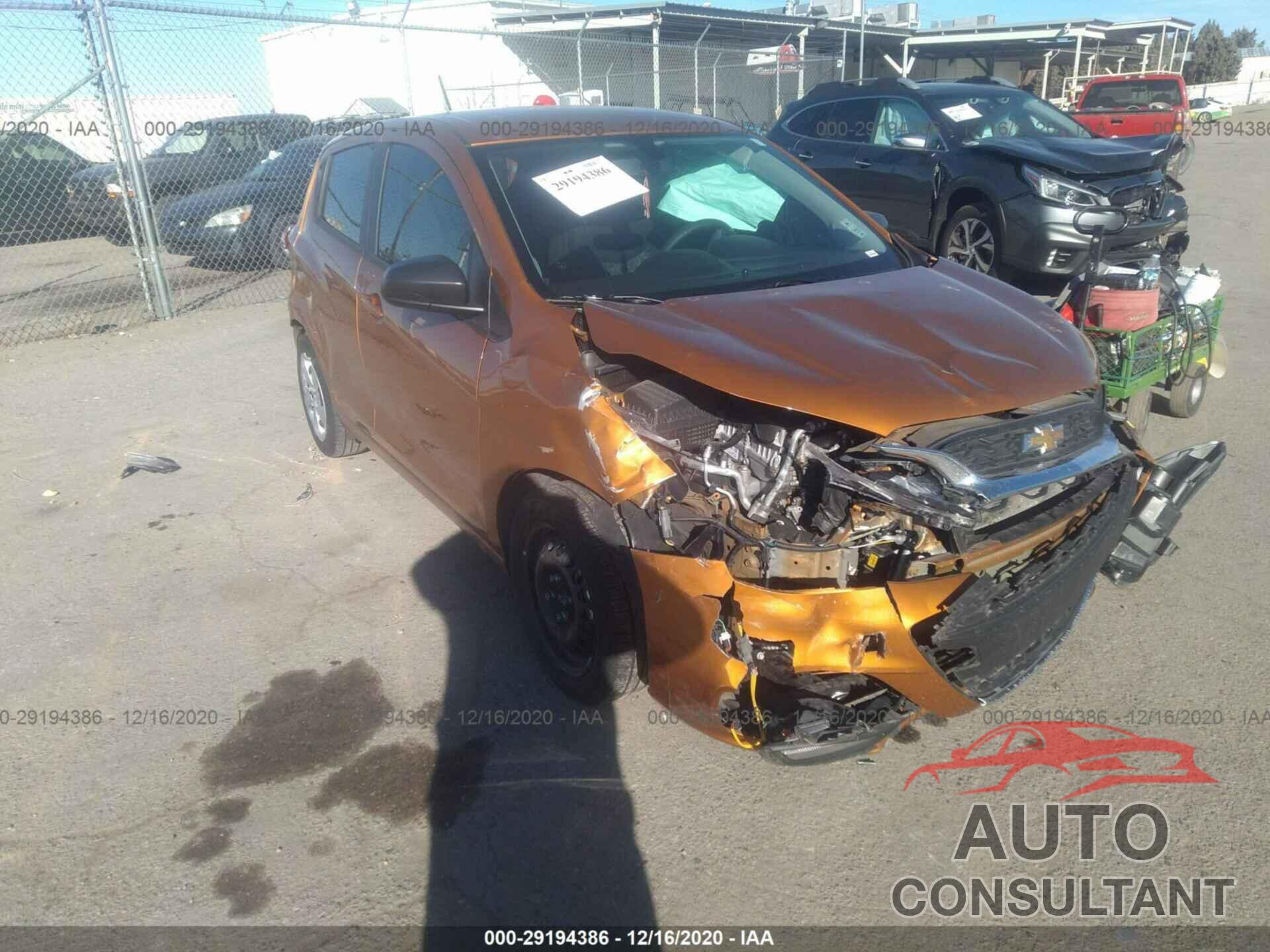 CHEVROLET SPARK 2020 - KL8CB6SA0LC430333