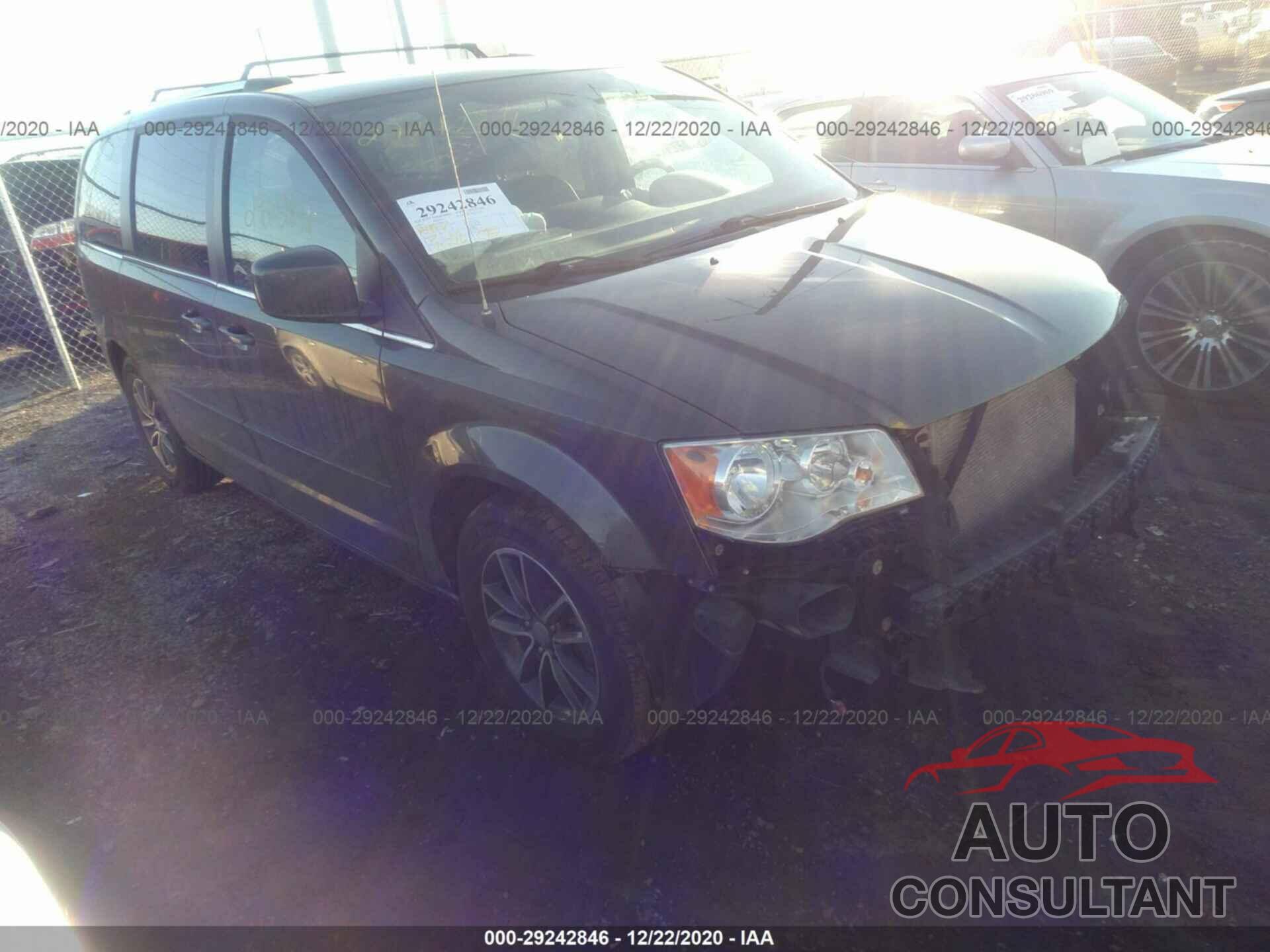 DODGE GRAND CARAVAN 2017 - 2C4RDGCG3HR847352