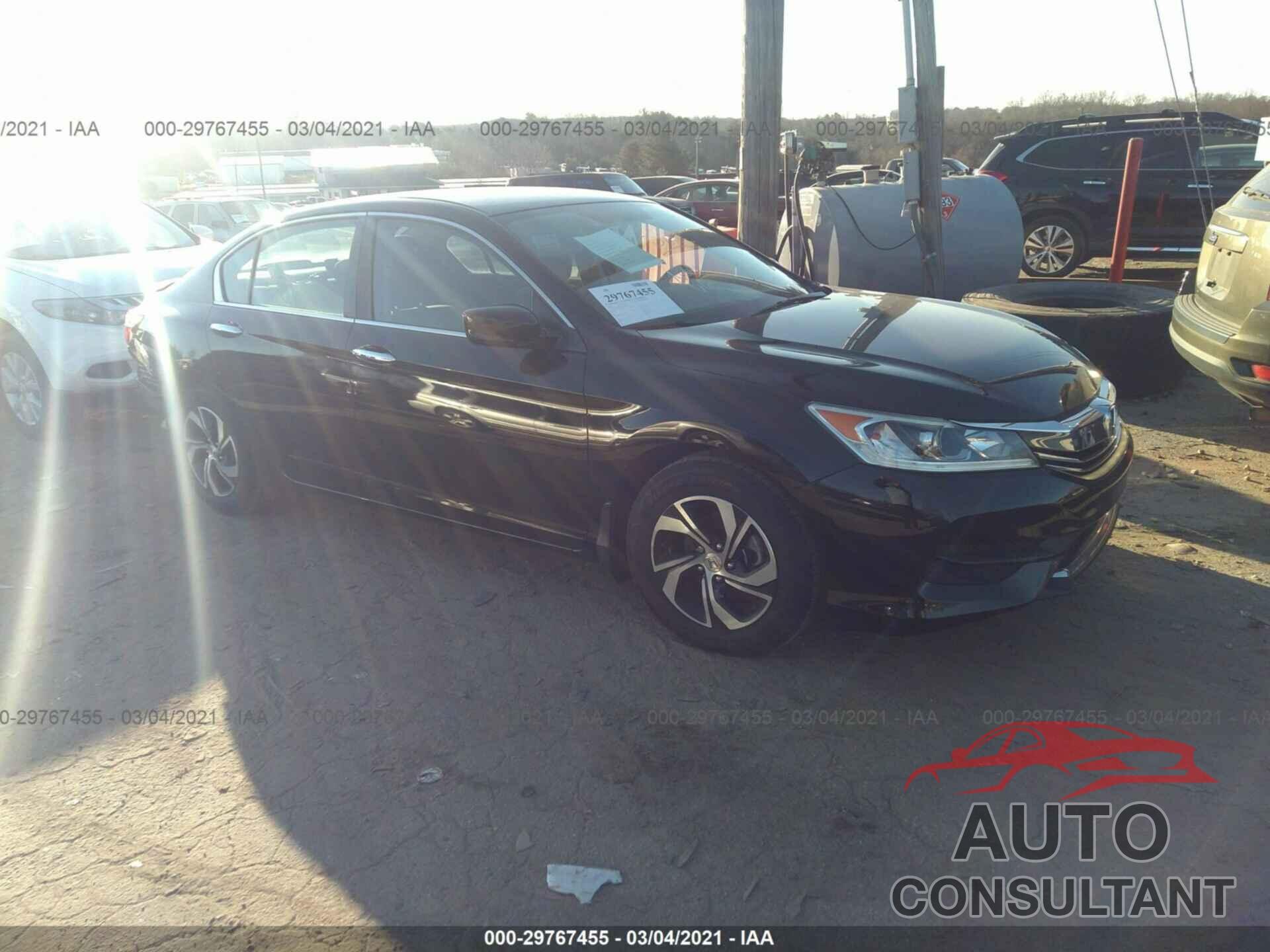 HONDA ACCORD SEDAN 2016 - 1HGCR2F38GA184321