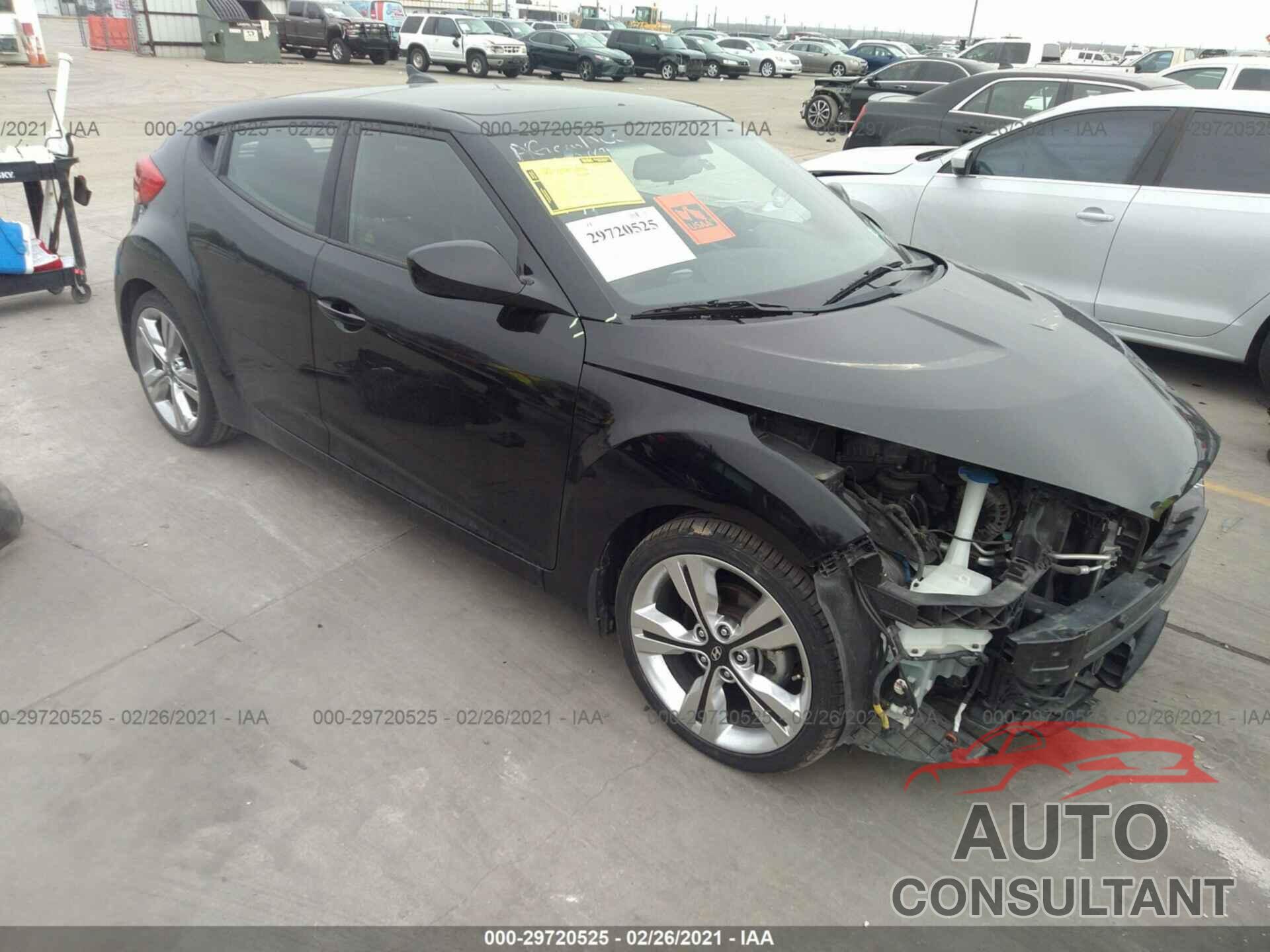 HYUNDAI VELOSTER 2016 - KMHTC6AD5GU260093