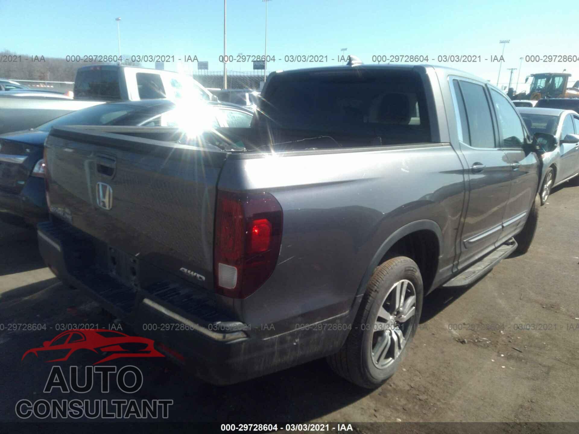 HONDA RIDGELINE 2017 - 5FPYK3F44HB020149