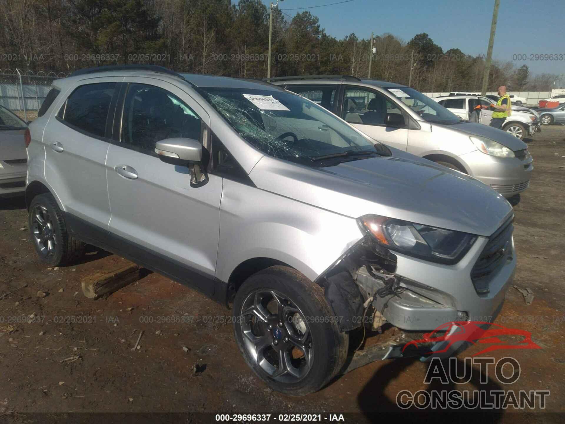 FORD ECOSPORT 2018 - MAJ6P1CL0JC205552