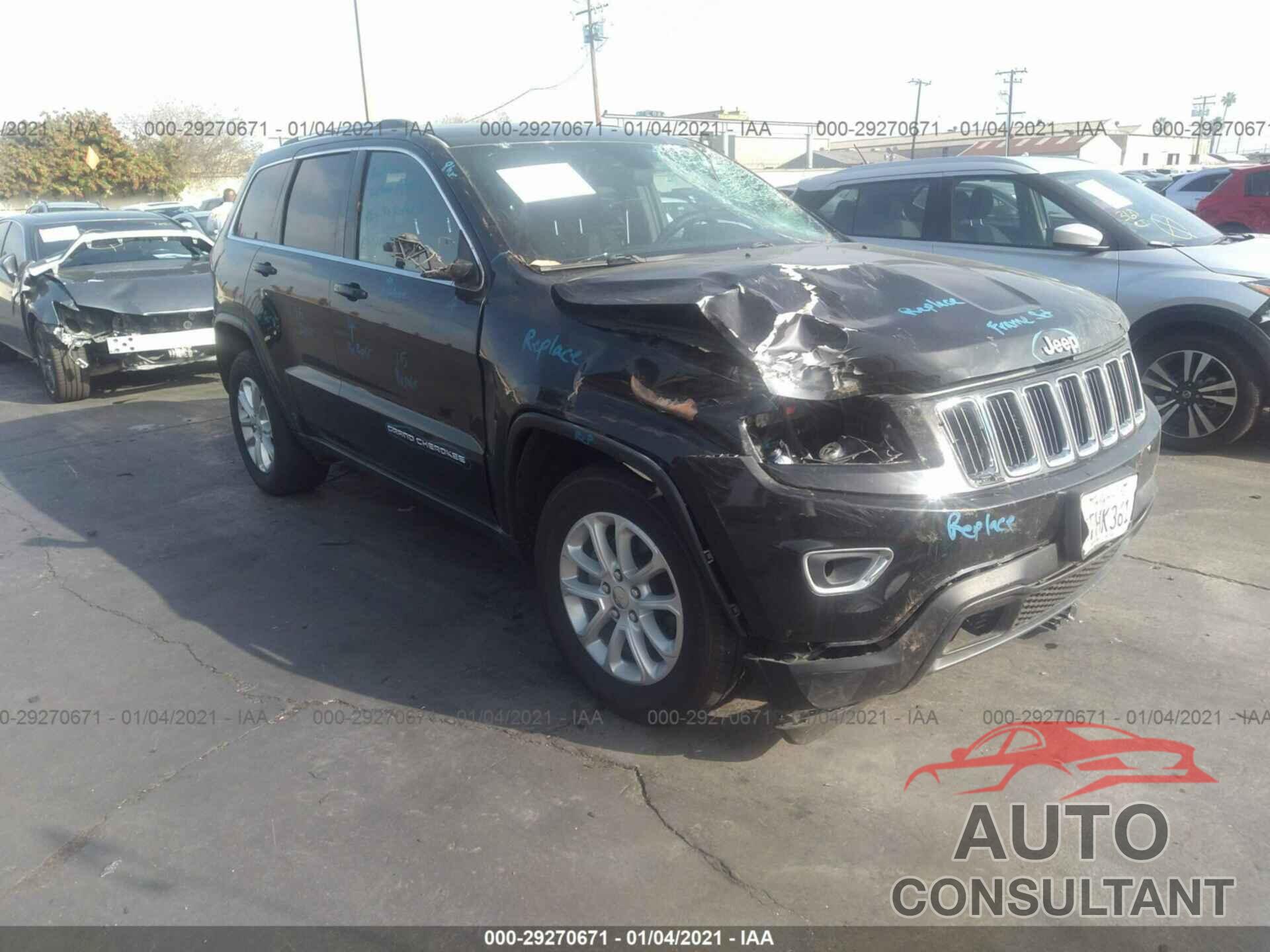 JEEP GRAND CHEROKEE 2016 - 1C4RJEAG9GC368666