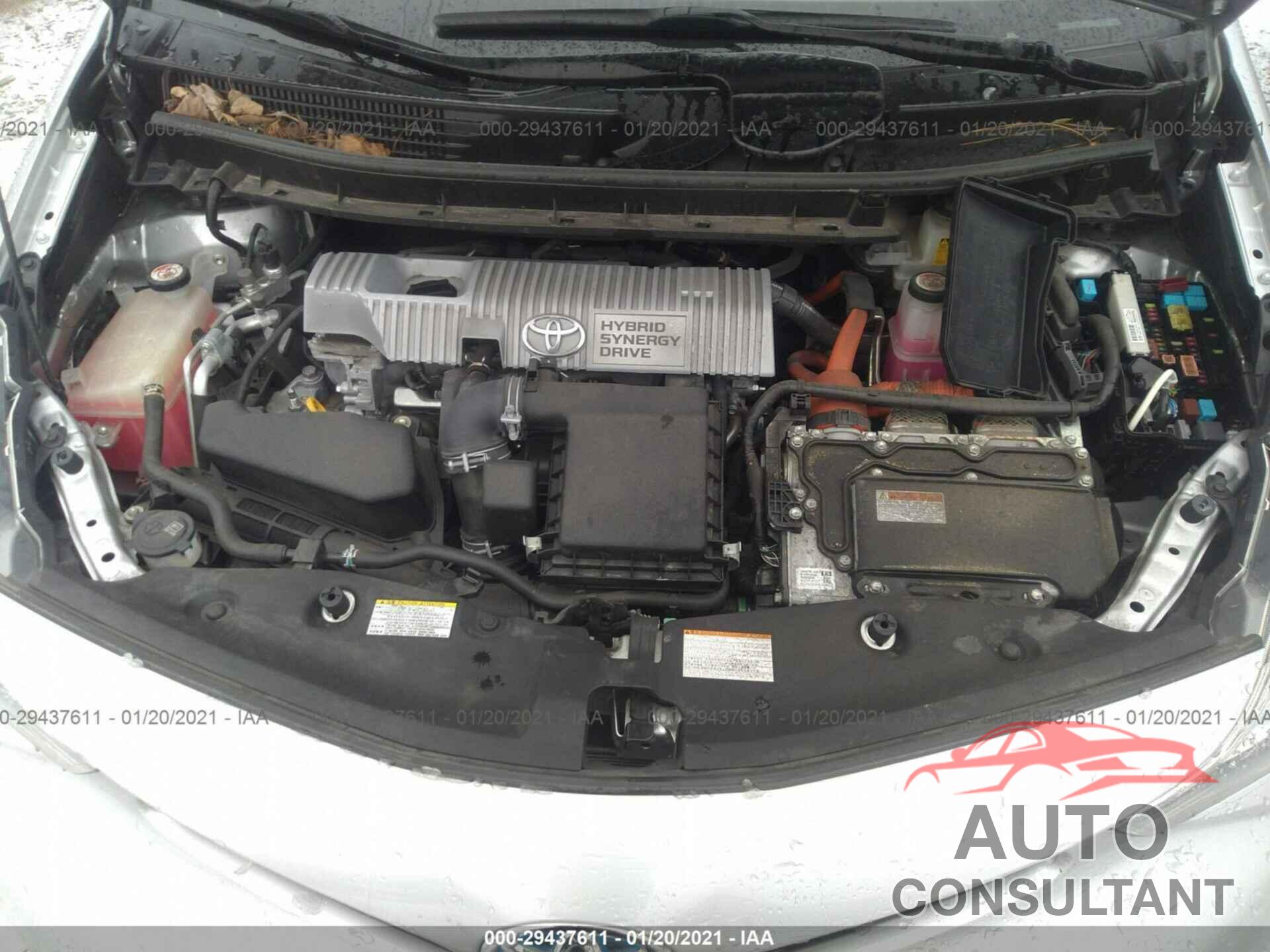 TOYOTA PRIUS V 2017 - JTDZN3EU5HJ065860