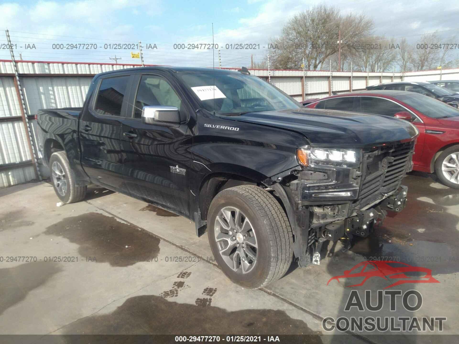CHEVROLET SILVERADO 1500 2020 - 3GCPWCED7LG163089