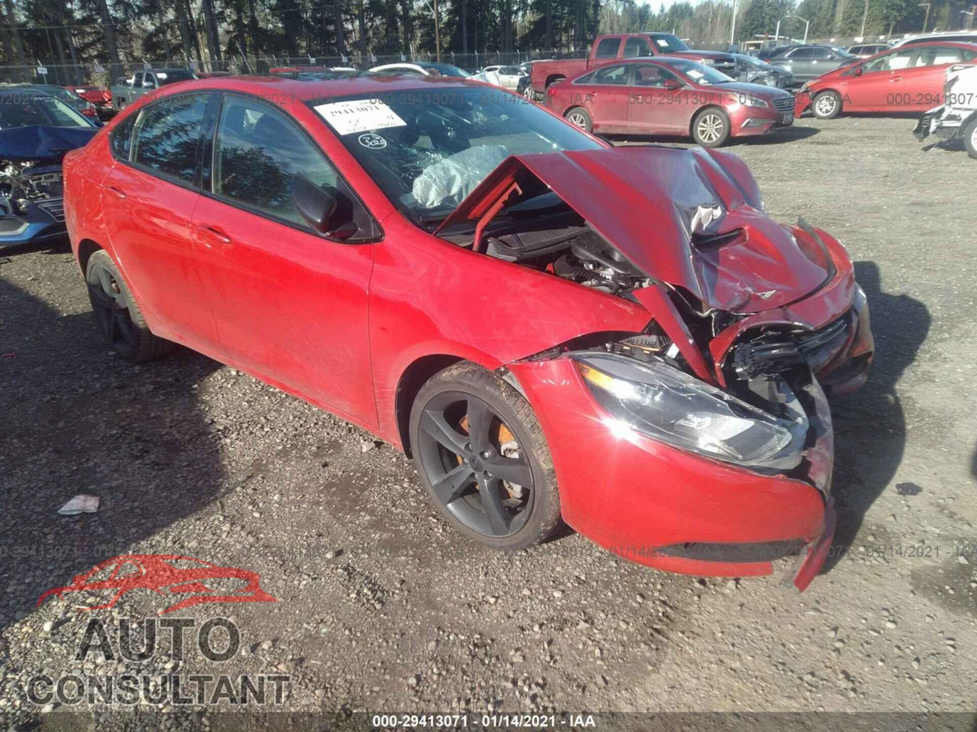 DODGE DART 2016 - 1C3CDFBB2GD701410
