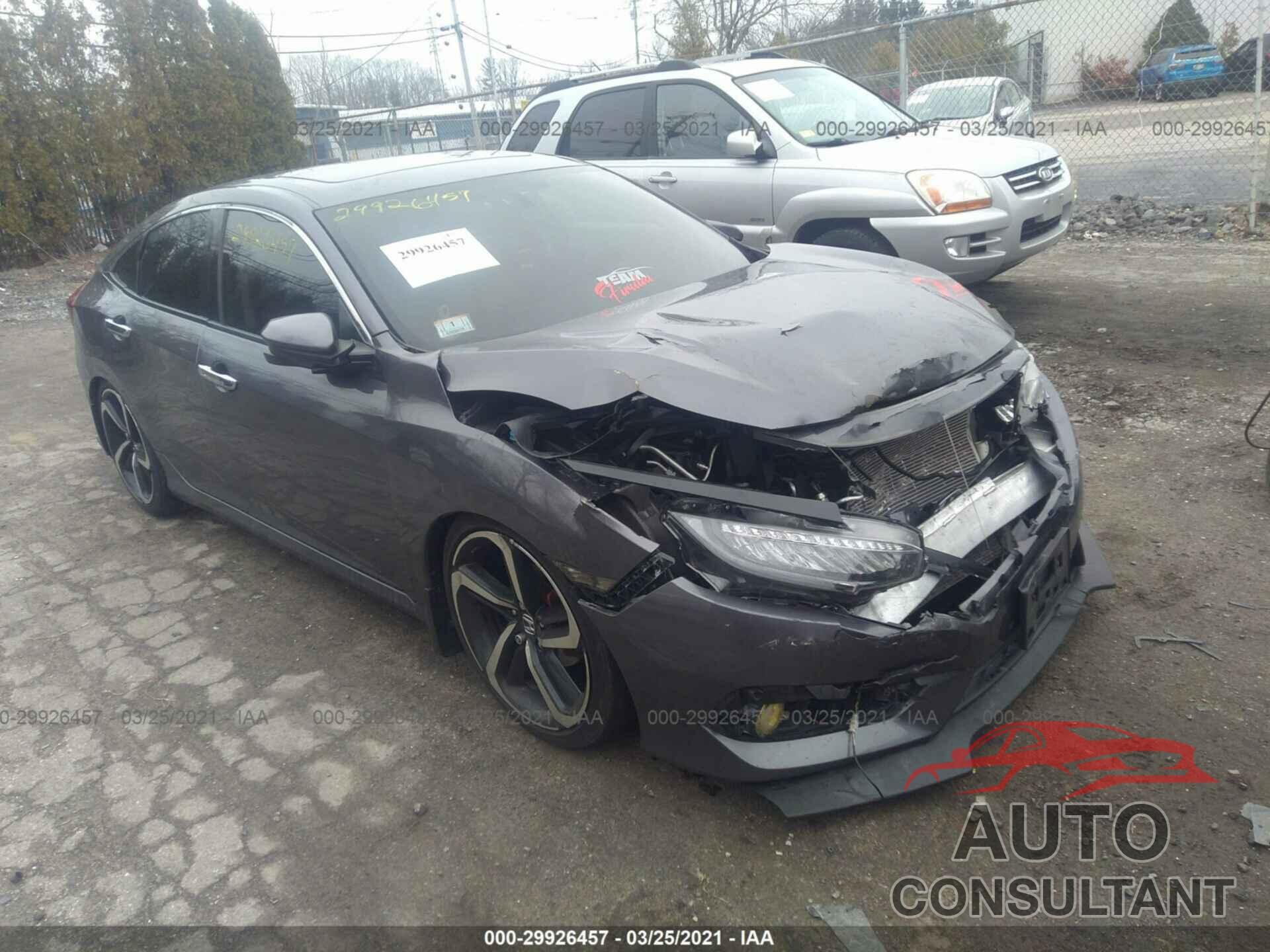 HONDA CIVIC SEDAN 2016 - 19XFC2F73GE223488