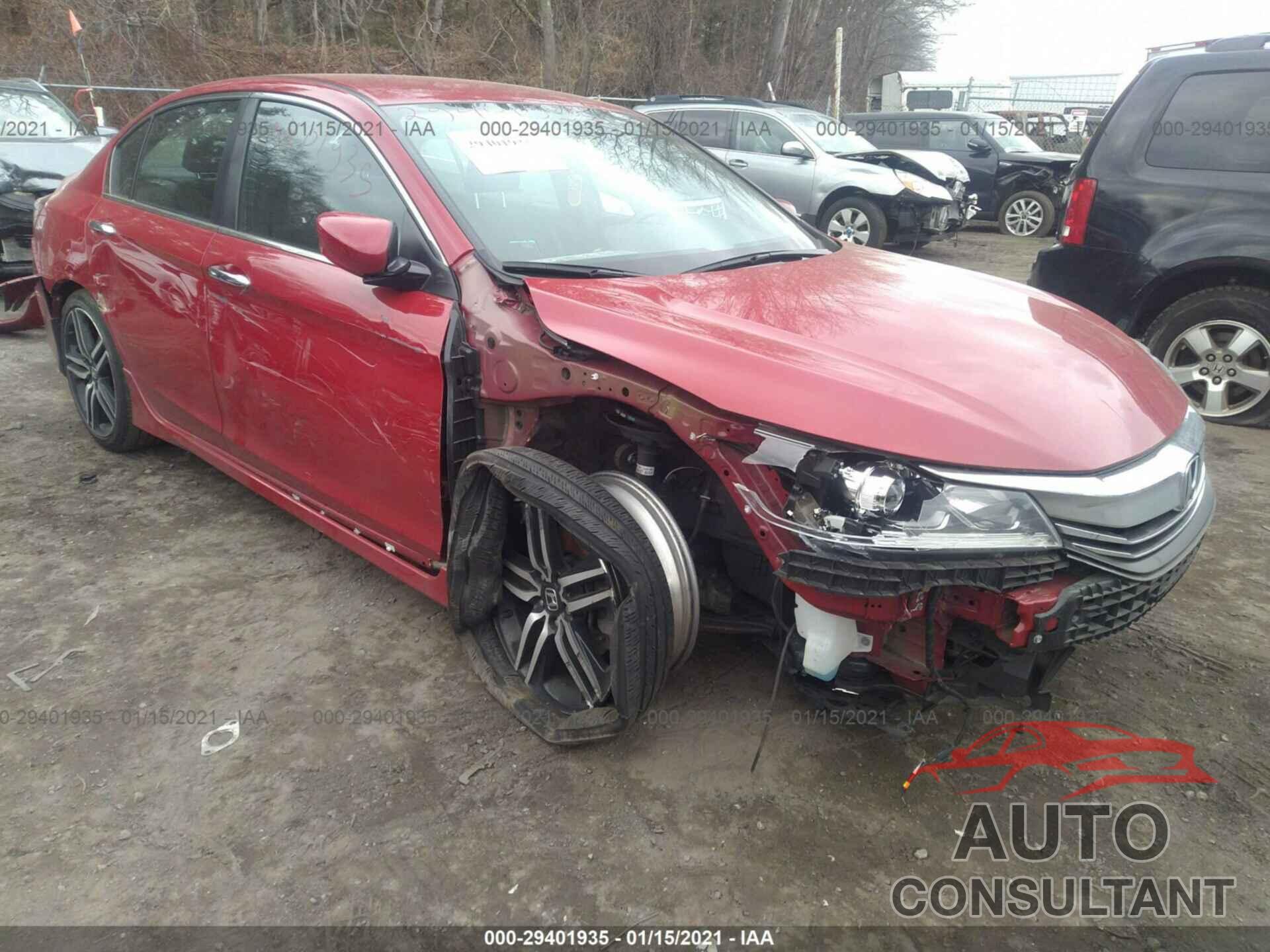 HONDA ACCORD SEDAN 2017 - 1HGCR2F69HA035198