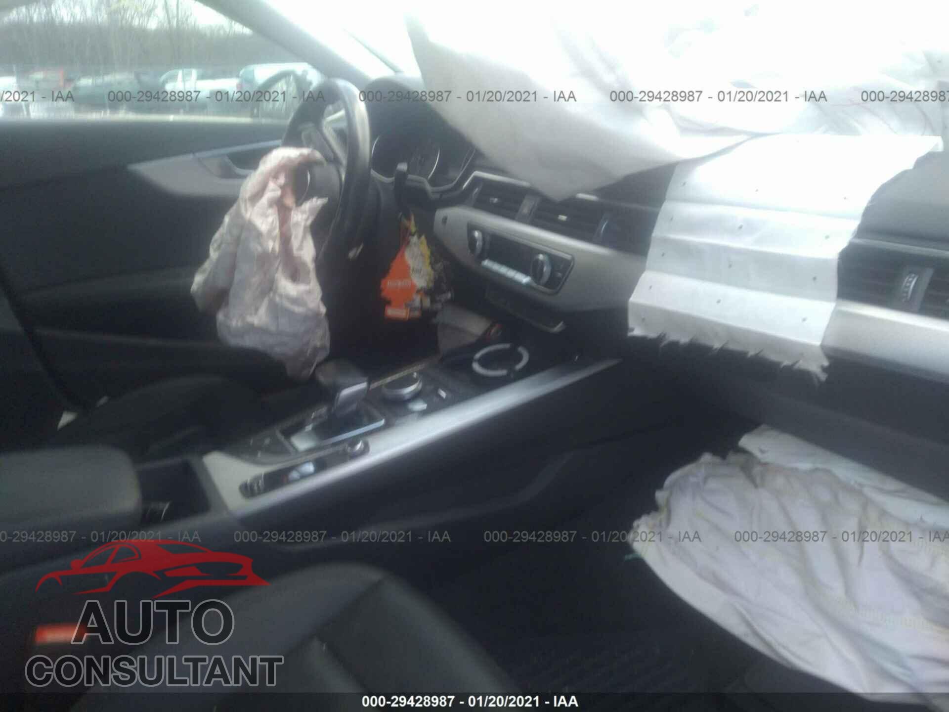 AUDI A4 2017 - WAUANAF43HN008014