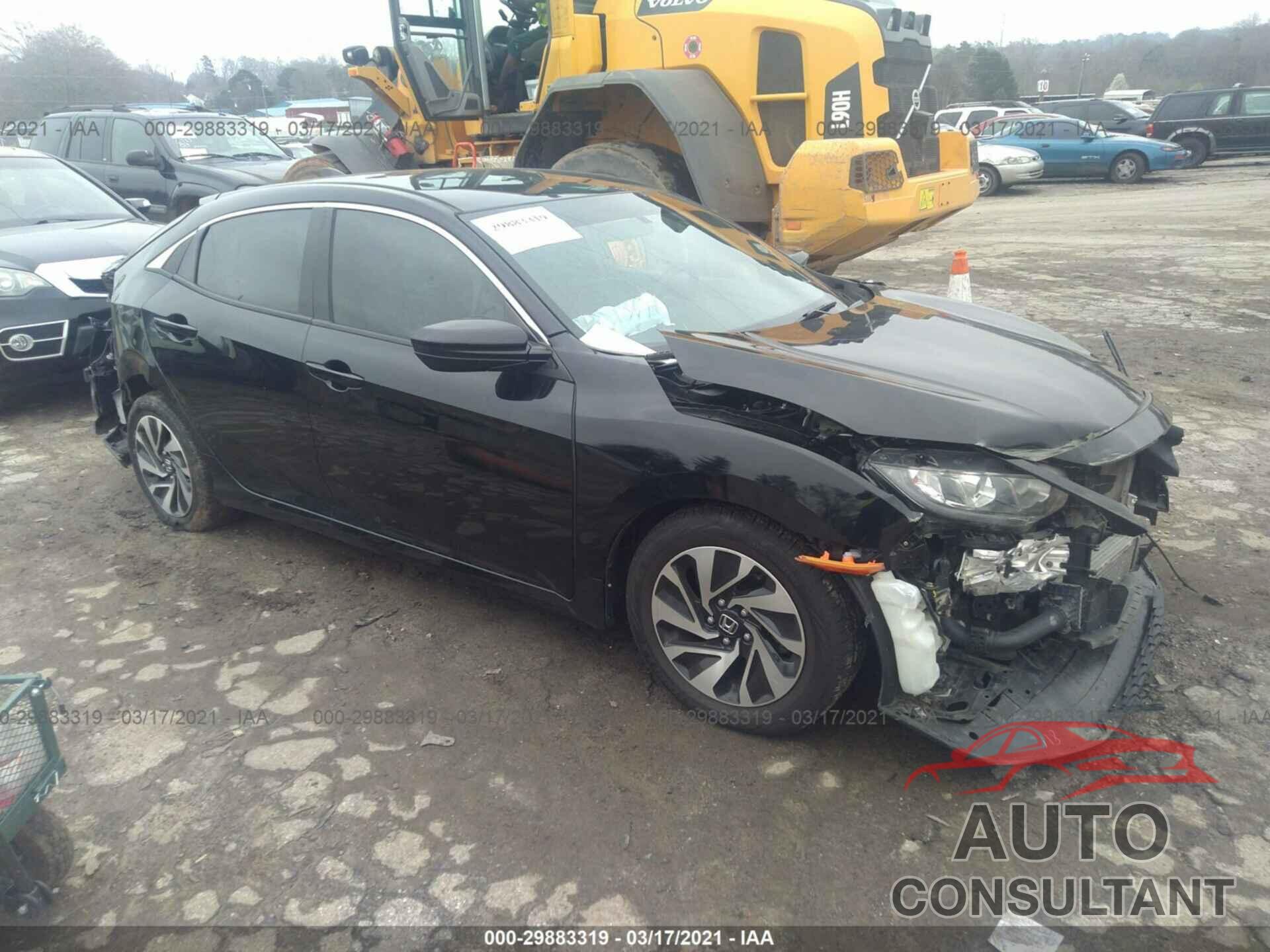 HONDA CIVIC HATCHBACK 2017 - SHHFK7H20HU228207