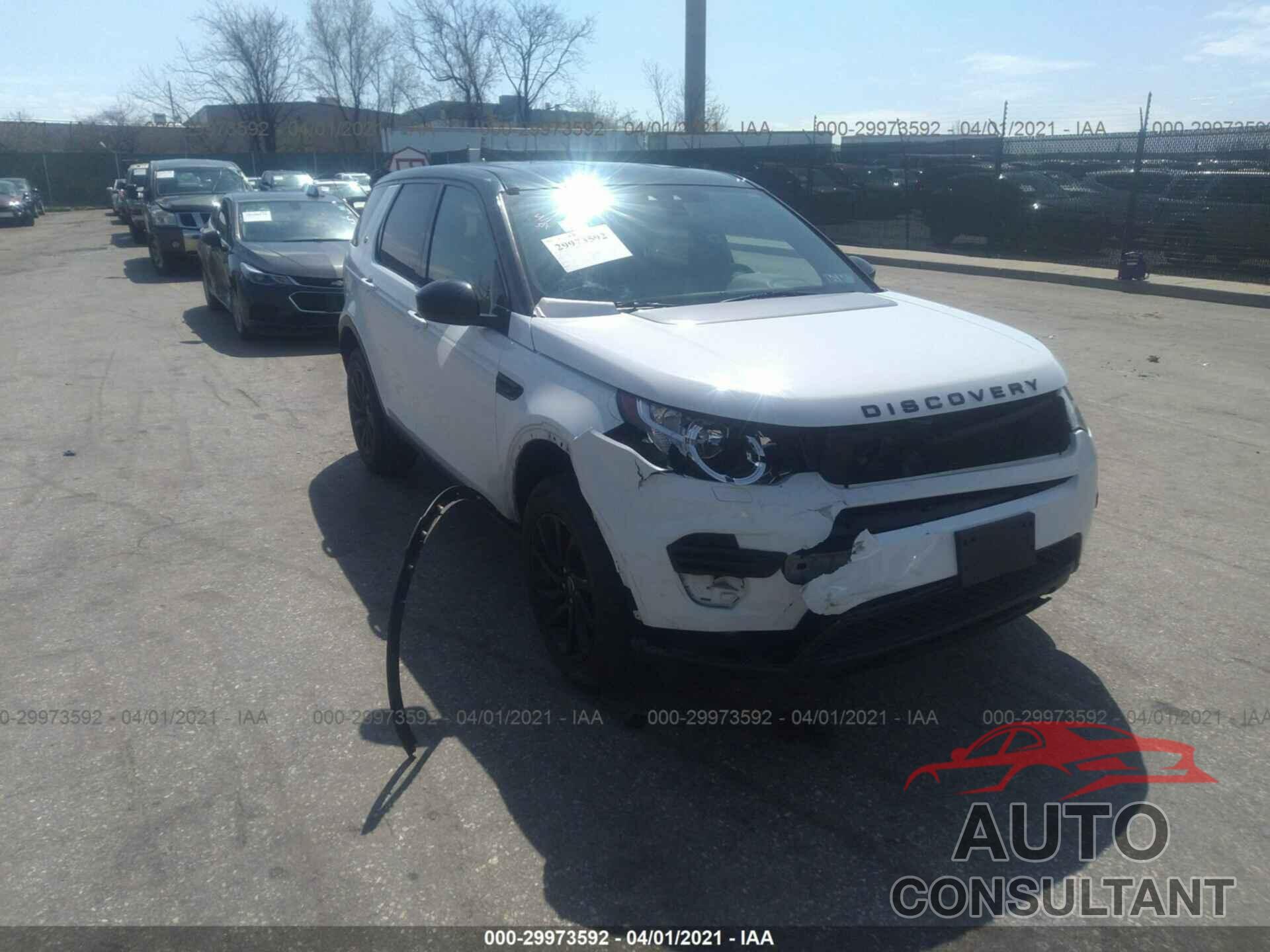 LAND ROVER DISCOVERY SPORT 2016 - SALCP2BG6GH576209