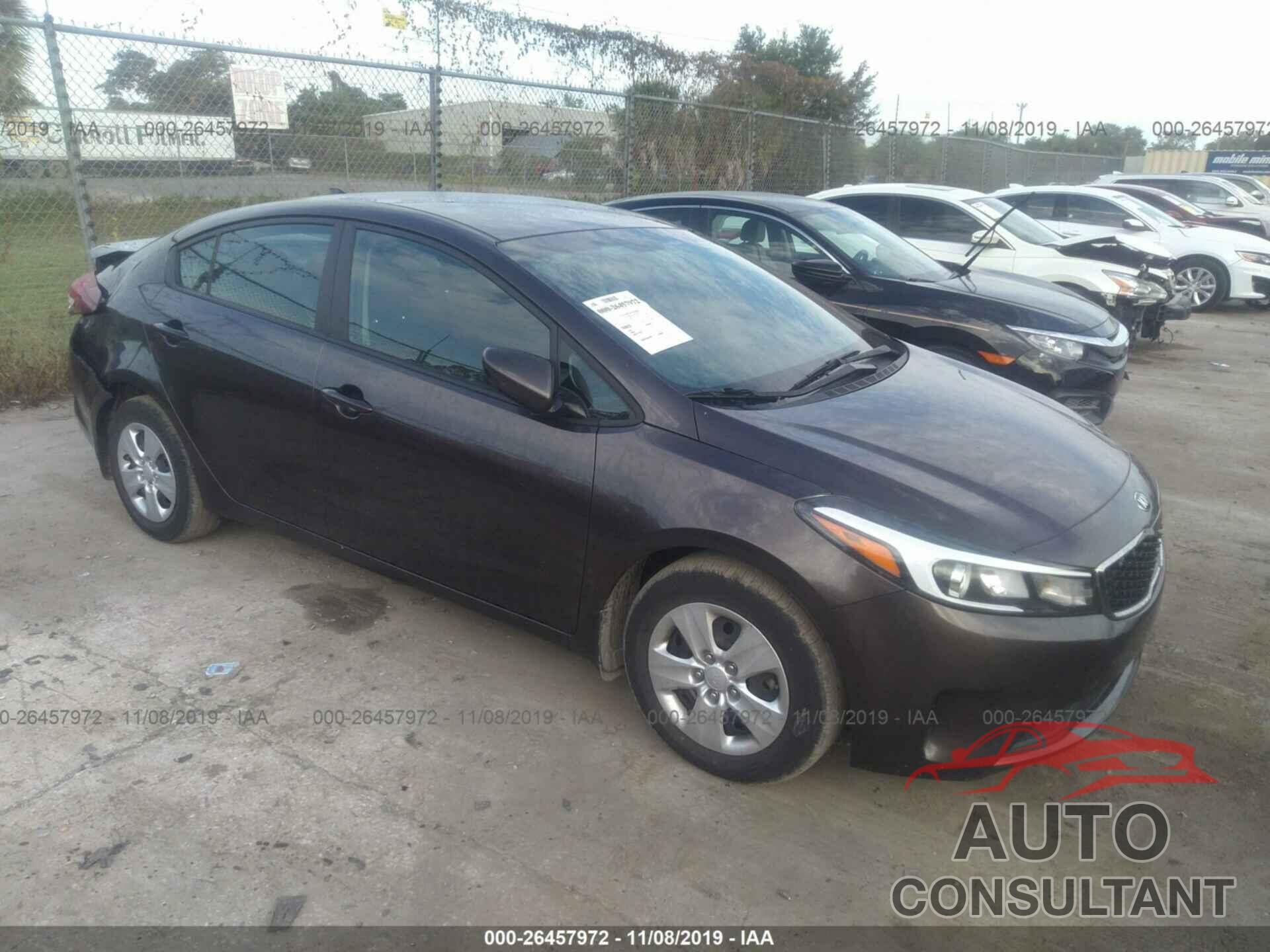 KIA FORTE 2018 - 3KPFK4A72JE164933