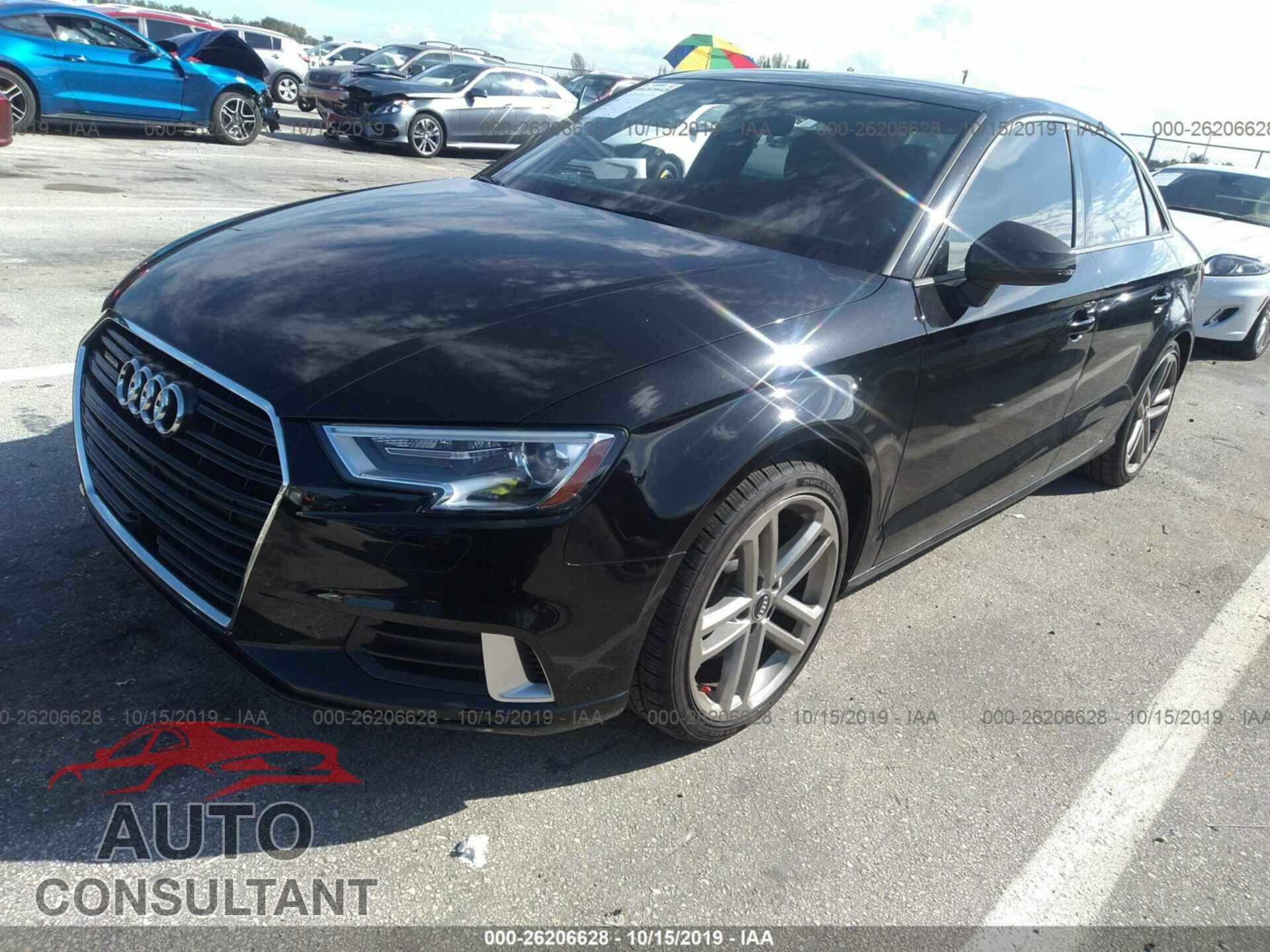 AUDI A3 2017 - WAUB8GFF9H1038447