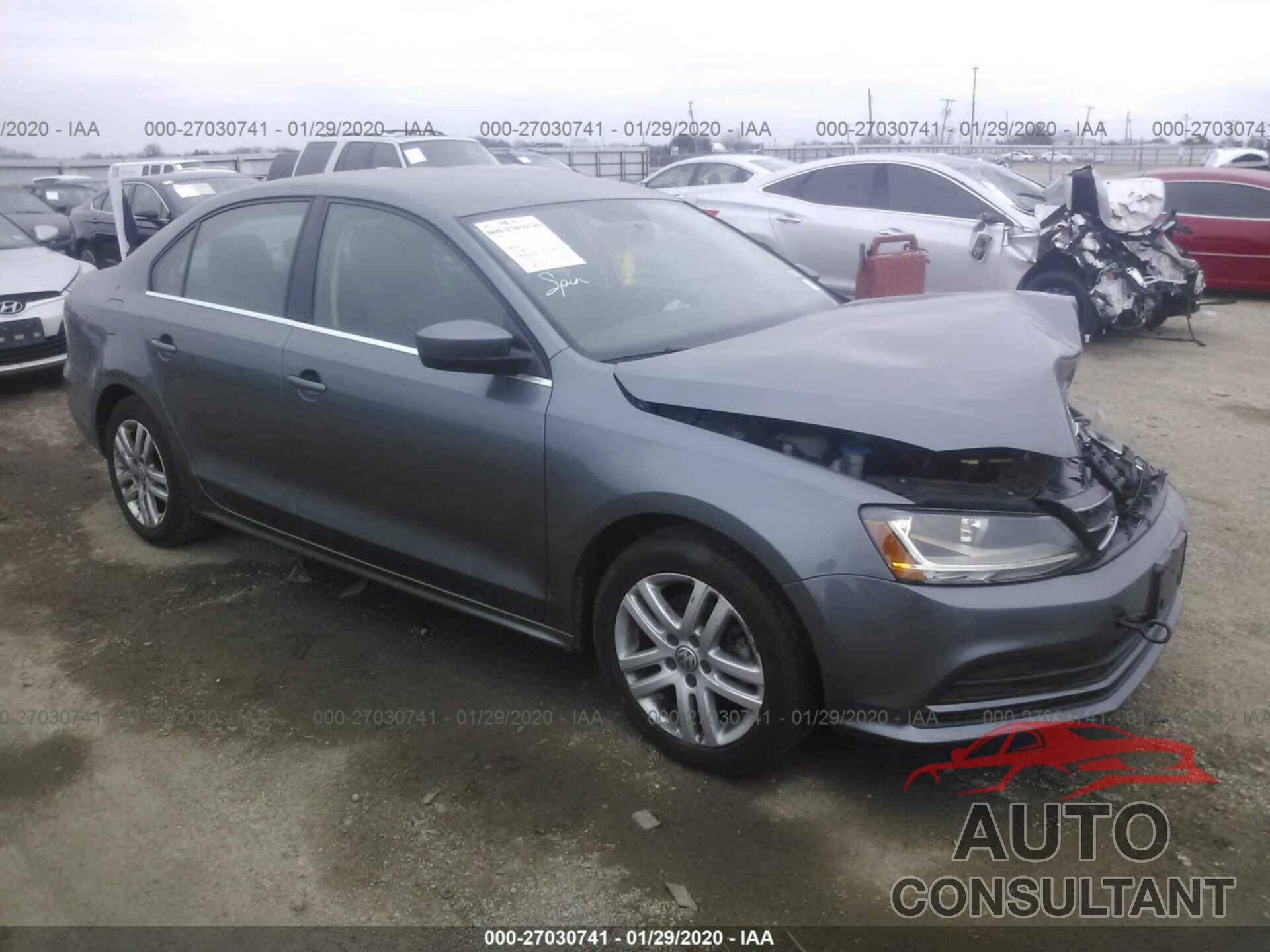 VOLKSWAGEN JETTA 2017 - 3VW2B7AJ8HM229888